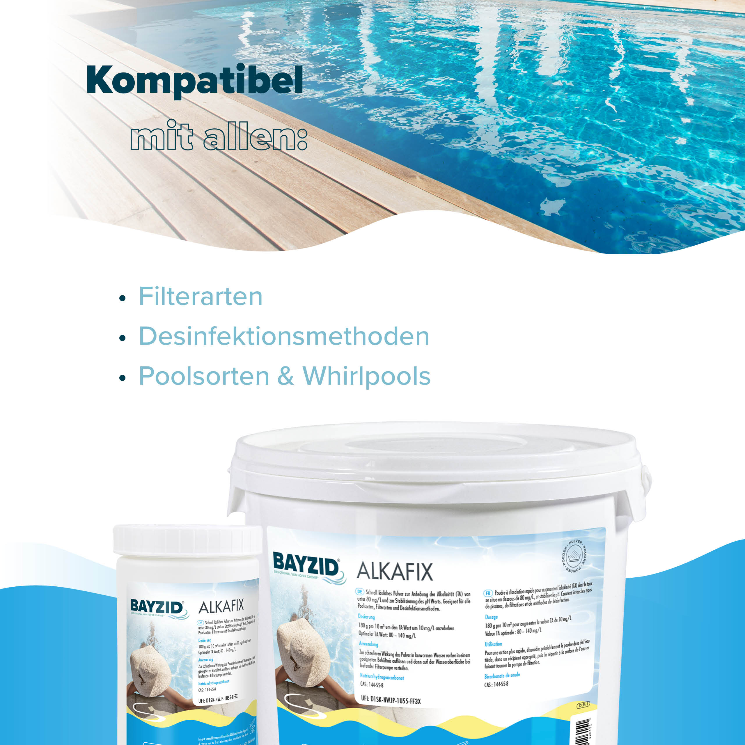 1 kg BAYZID® Alkafix zur Anhebung der Alkalinität (TA) - Image 5