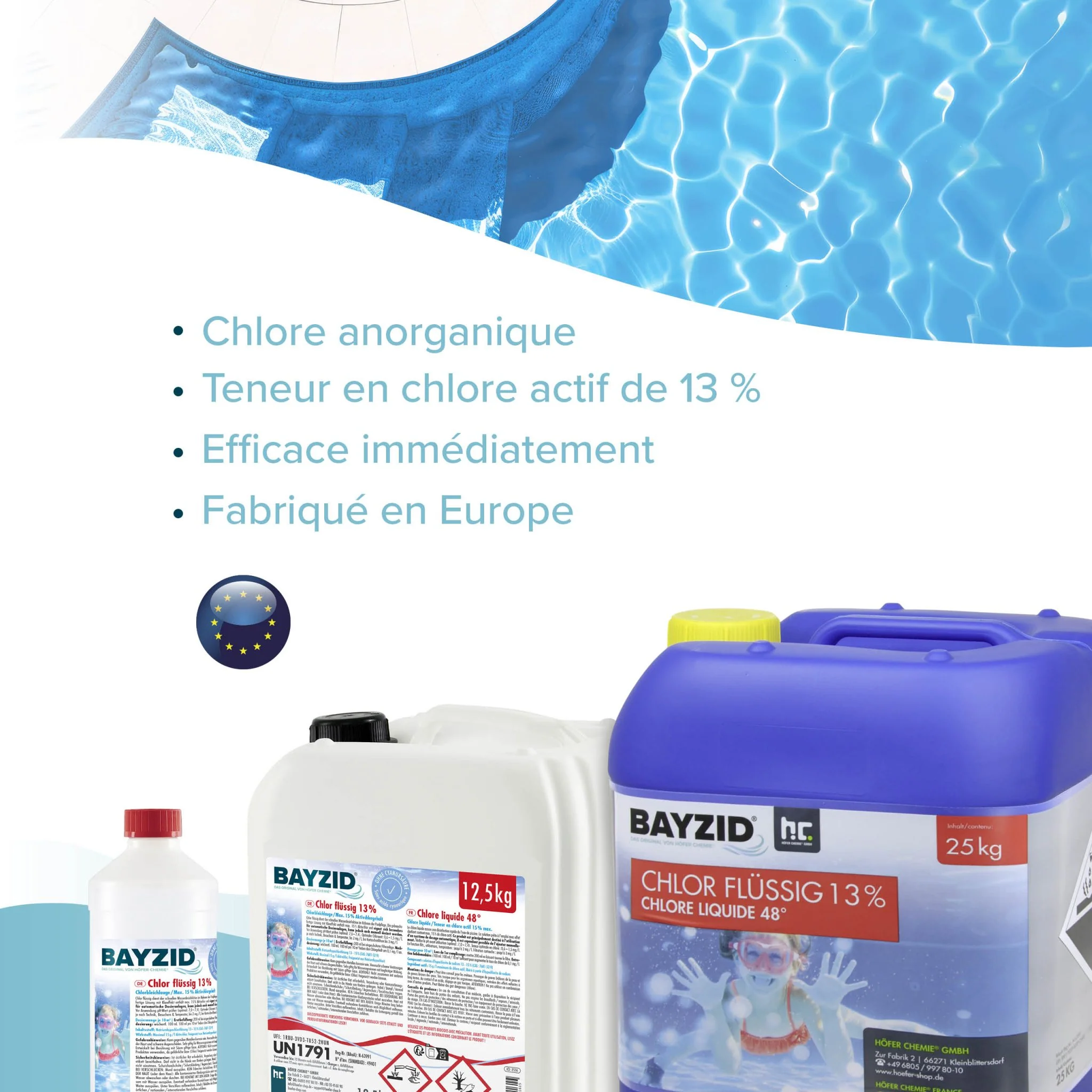 1 kg BAYZID® Chlor 13% flüssig für Pools - Image 12