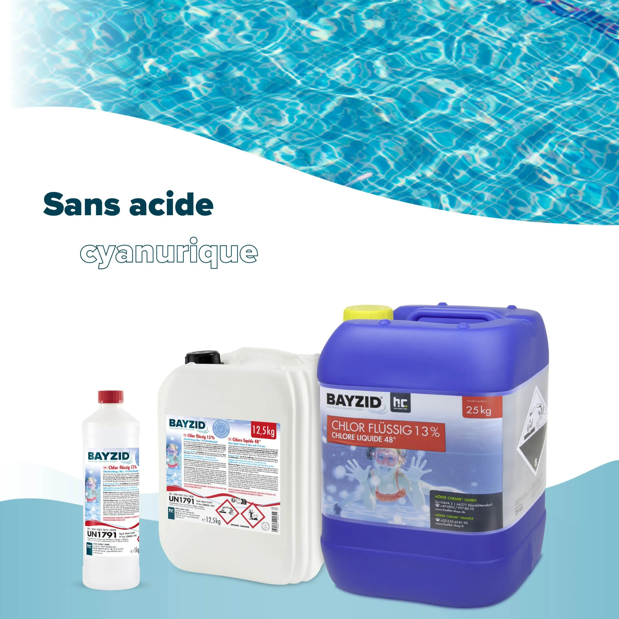 1 kg BAYZID® Chlor 13% flüssig für Pools - Image 15