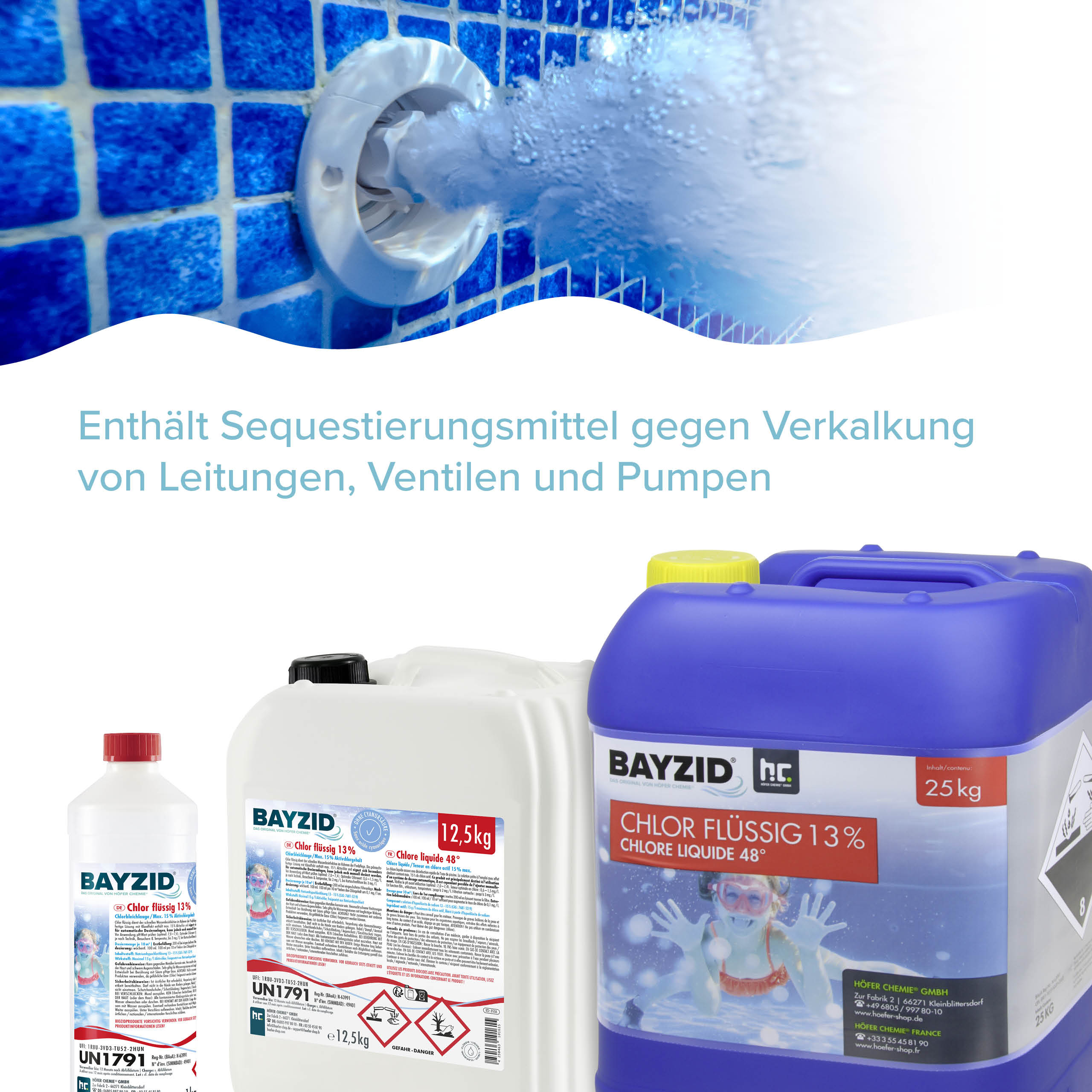1 kg BAYZID® Chlor 13% flüssig für Pools - Image 7