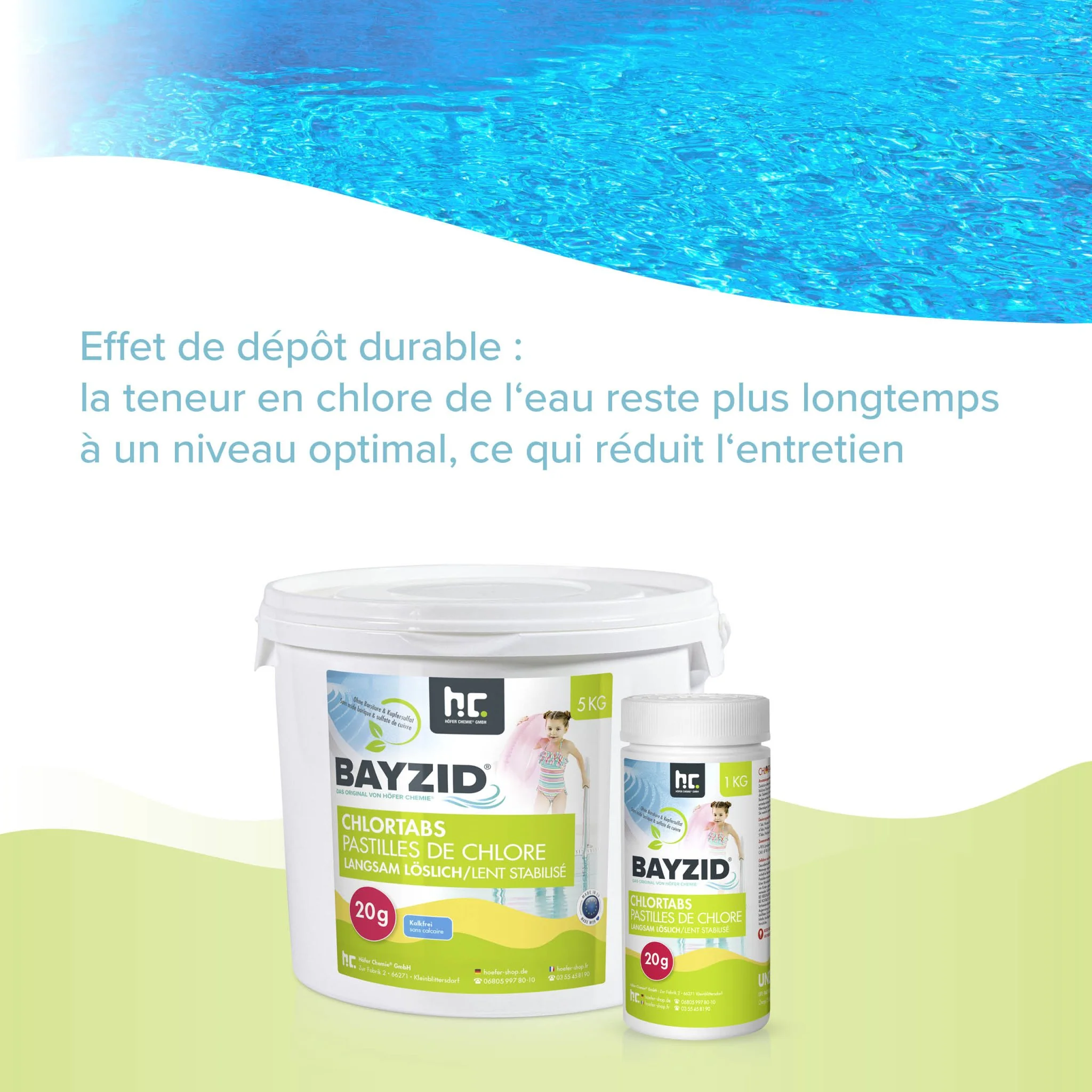 1 kg BAYZID® Chlortabs 20g langsam löslich - Image 11