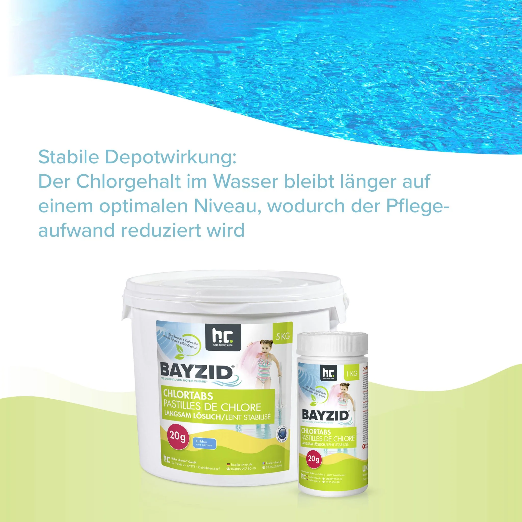 1 kg BAYZID® Chlortabs 20g langsam löslich - Image 5