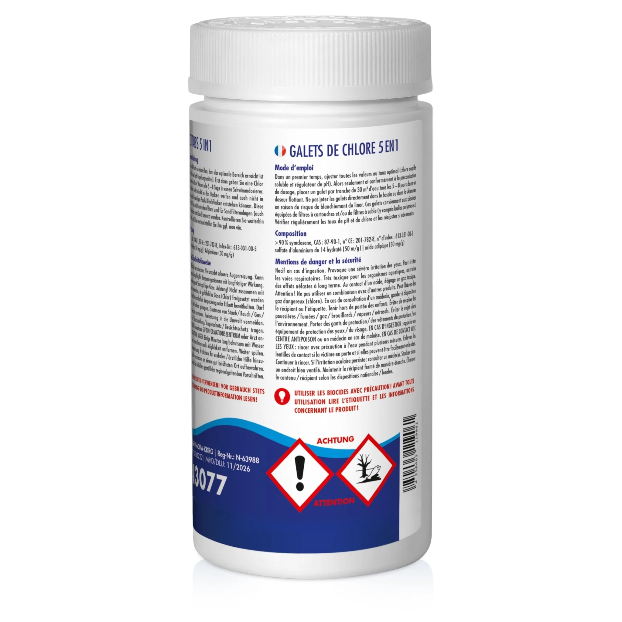 1 kg BAYZID® Multitabs 200g 5in1 für Pools - Image 2