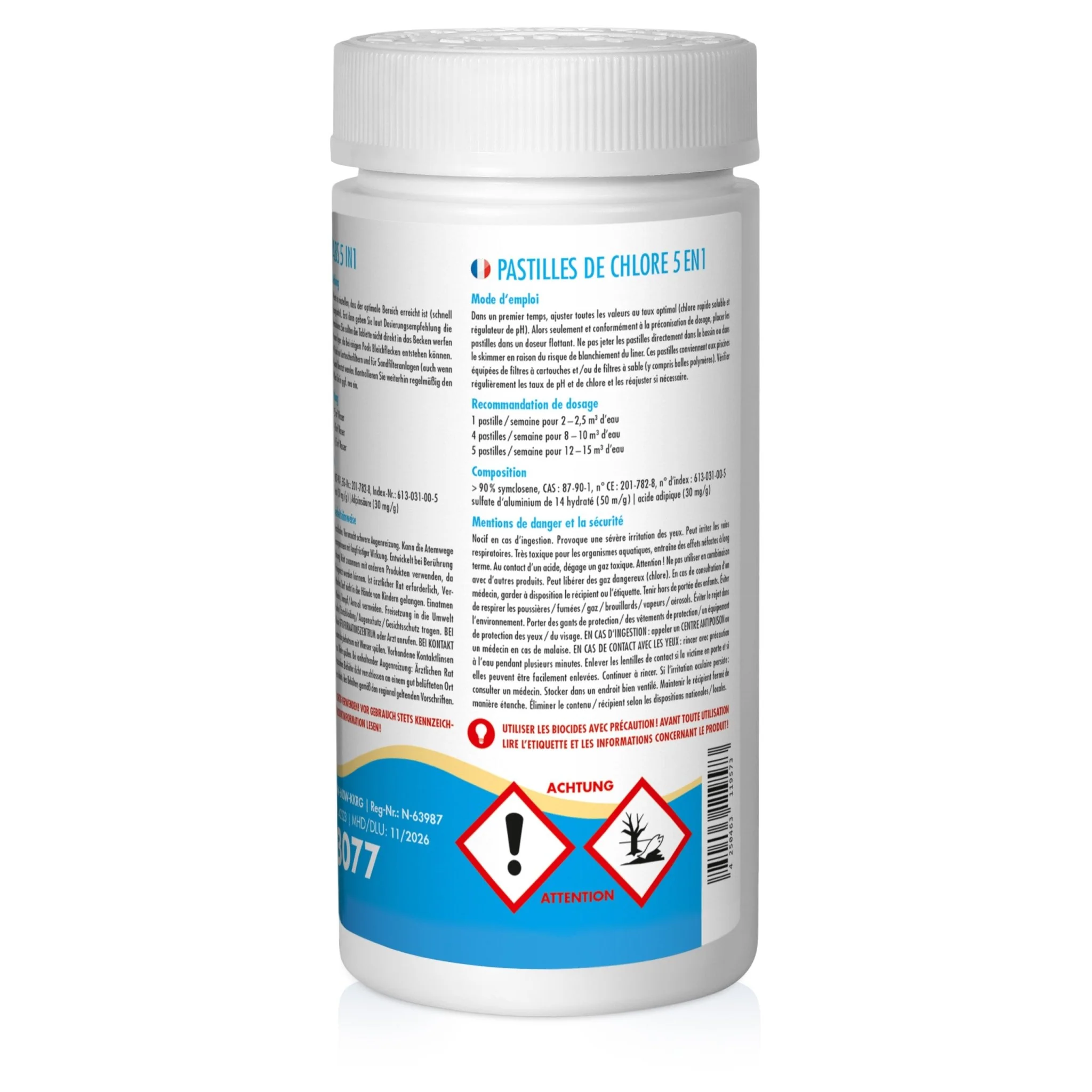 1 kg BAYZID® Multitabs 20g 5in1 für Pools - Image 14