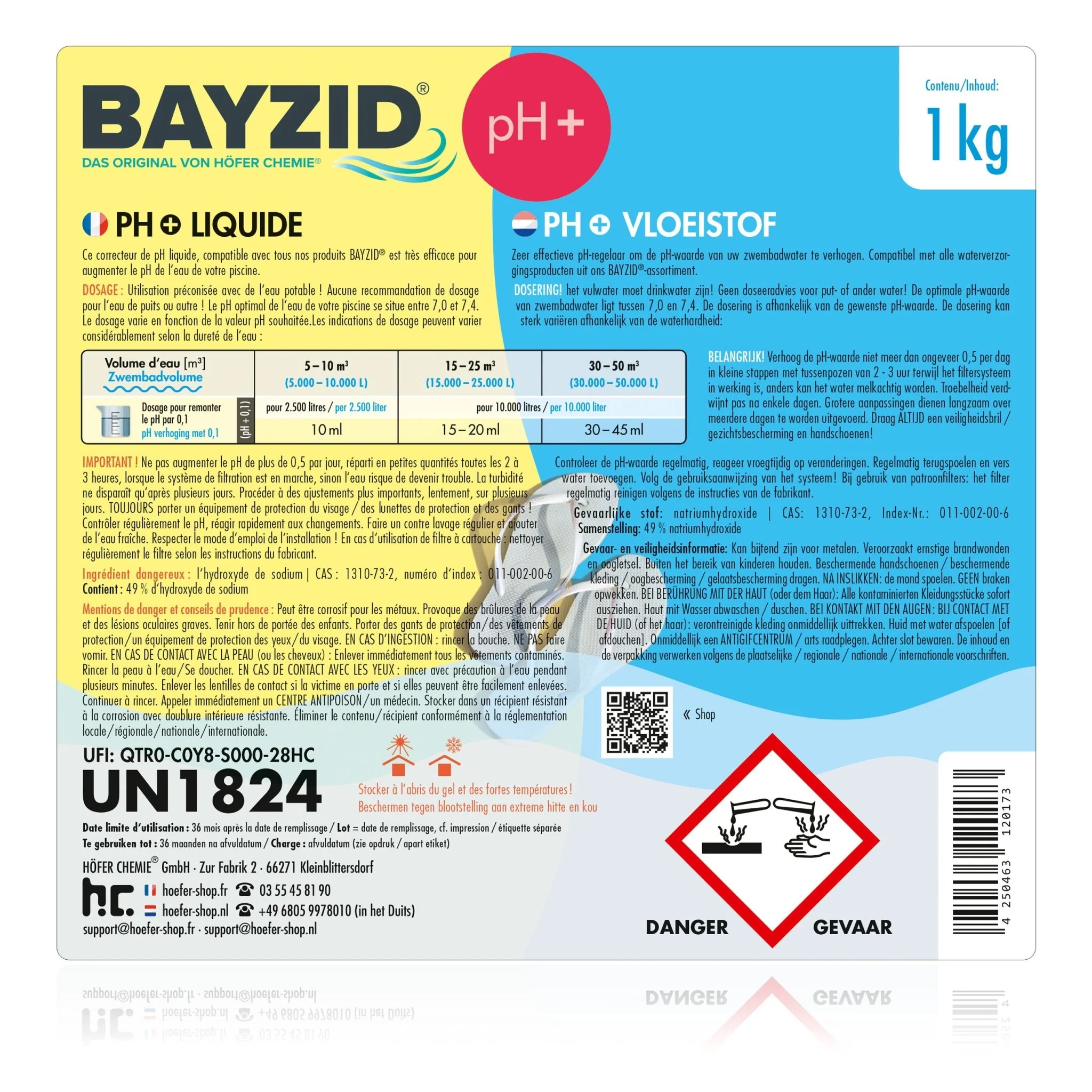 1 kg BAYZID® pH Heber flüssig - Image 14