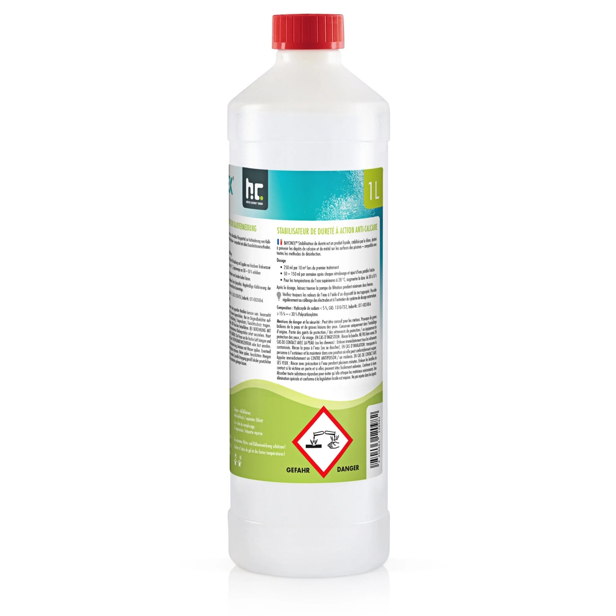 1 L BAYCINEX® Härtestabilisator zur Kalkvermeidung in Flaschen - Image 6