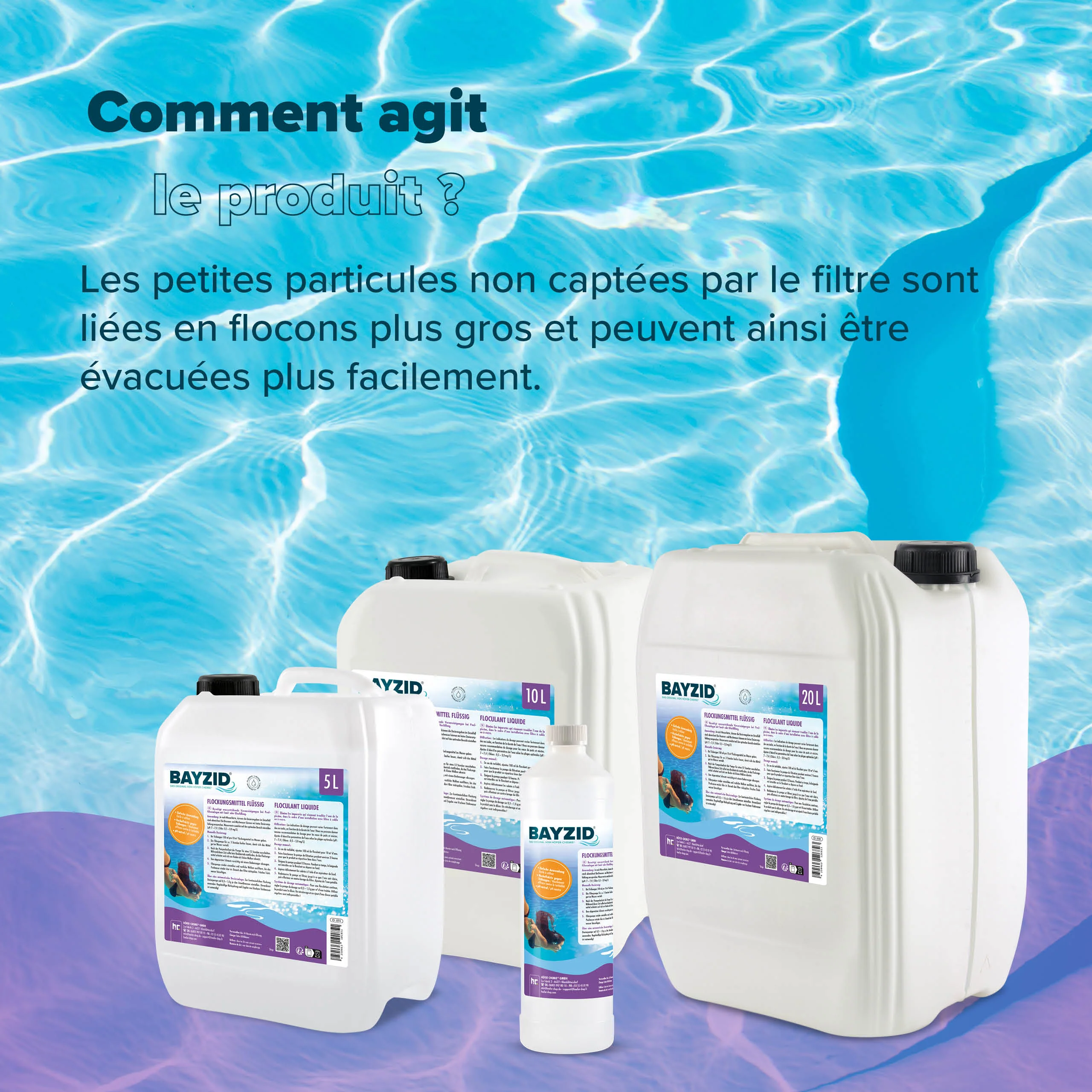 1 L BAYZID® Flockungsmittel flüssig für Pools in Flaschen - Image 7