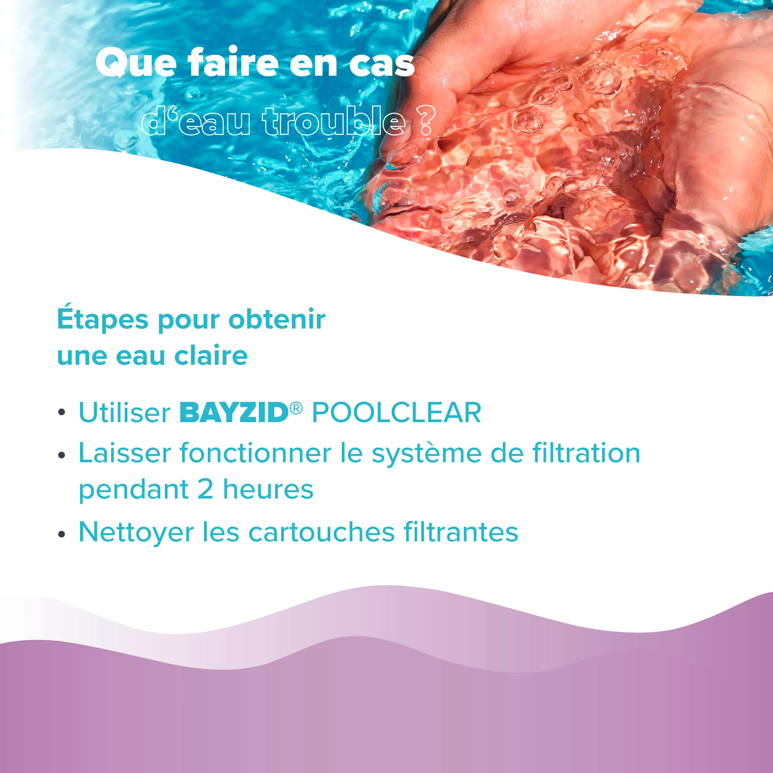 1 L BAYZID® Poolclear - Trübungsbeseitigung für Pool-Filter mit Kartuschen & Filterballs - Image 12