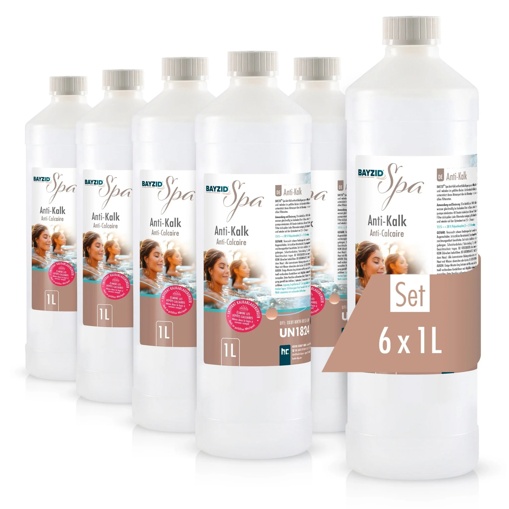 1 L BAYZID® SPA Anti-Kalk für Whirlpools