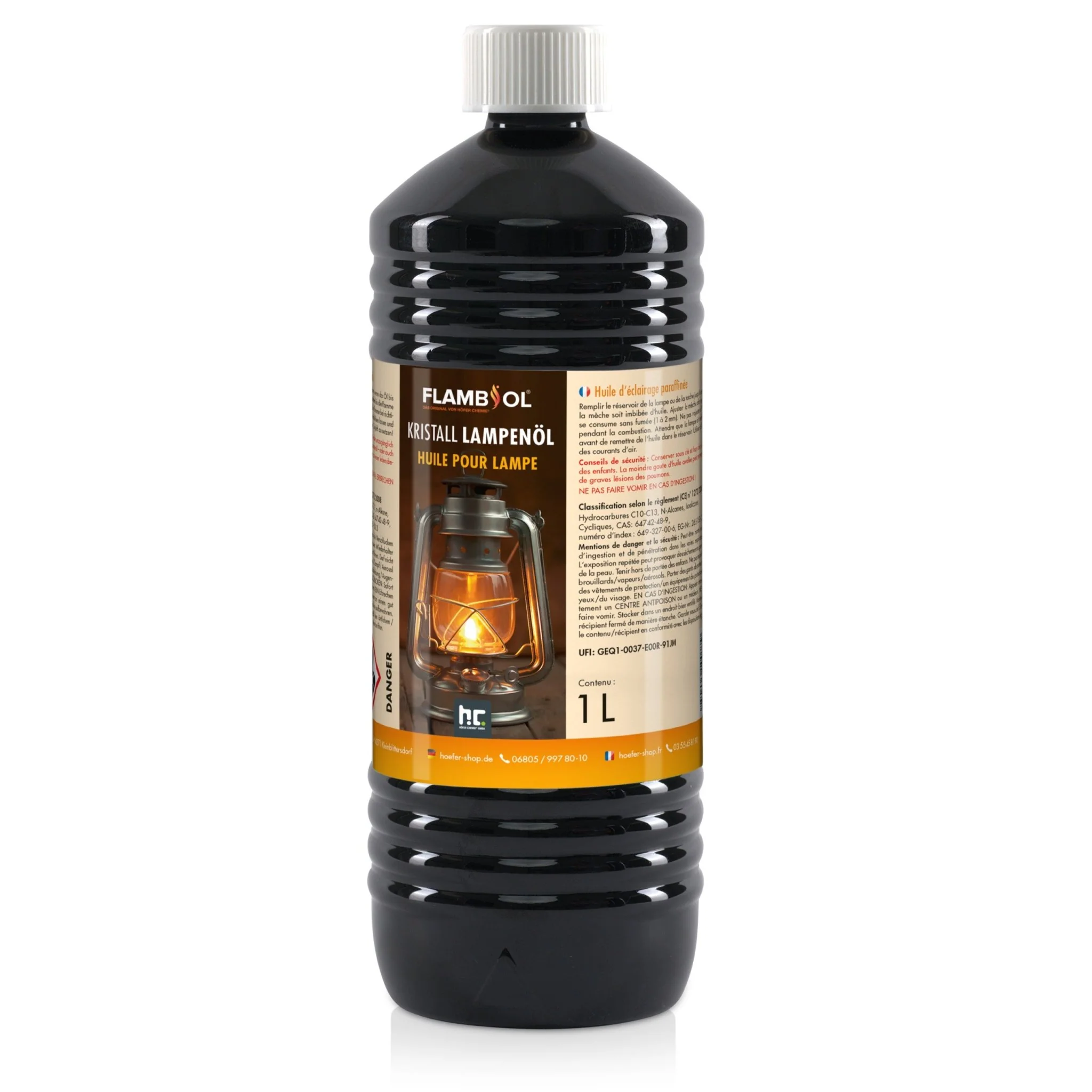 1 L FLAMBIOL® Lampenöl Hochrein Kristallklar in Flaschen - Image 12