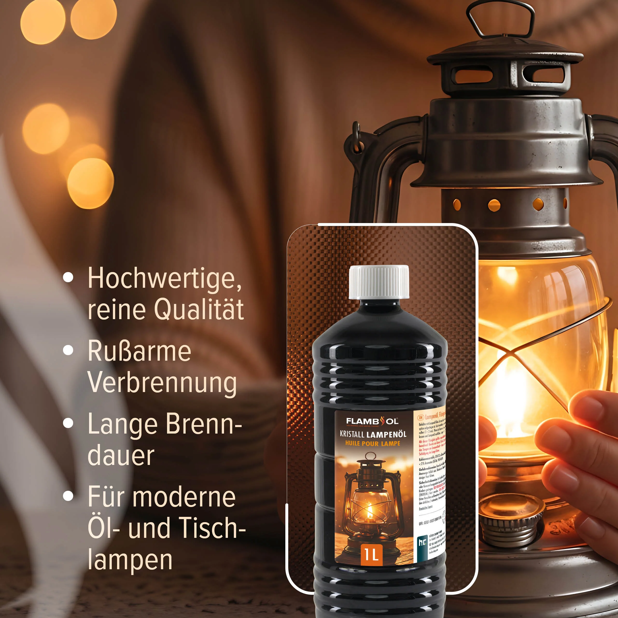 1 L FLAMBIOL® Lampenöl Hochrein Kristallklar in Flaschen - Image 15