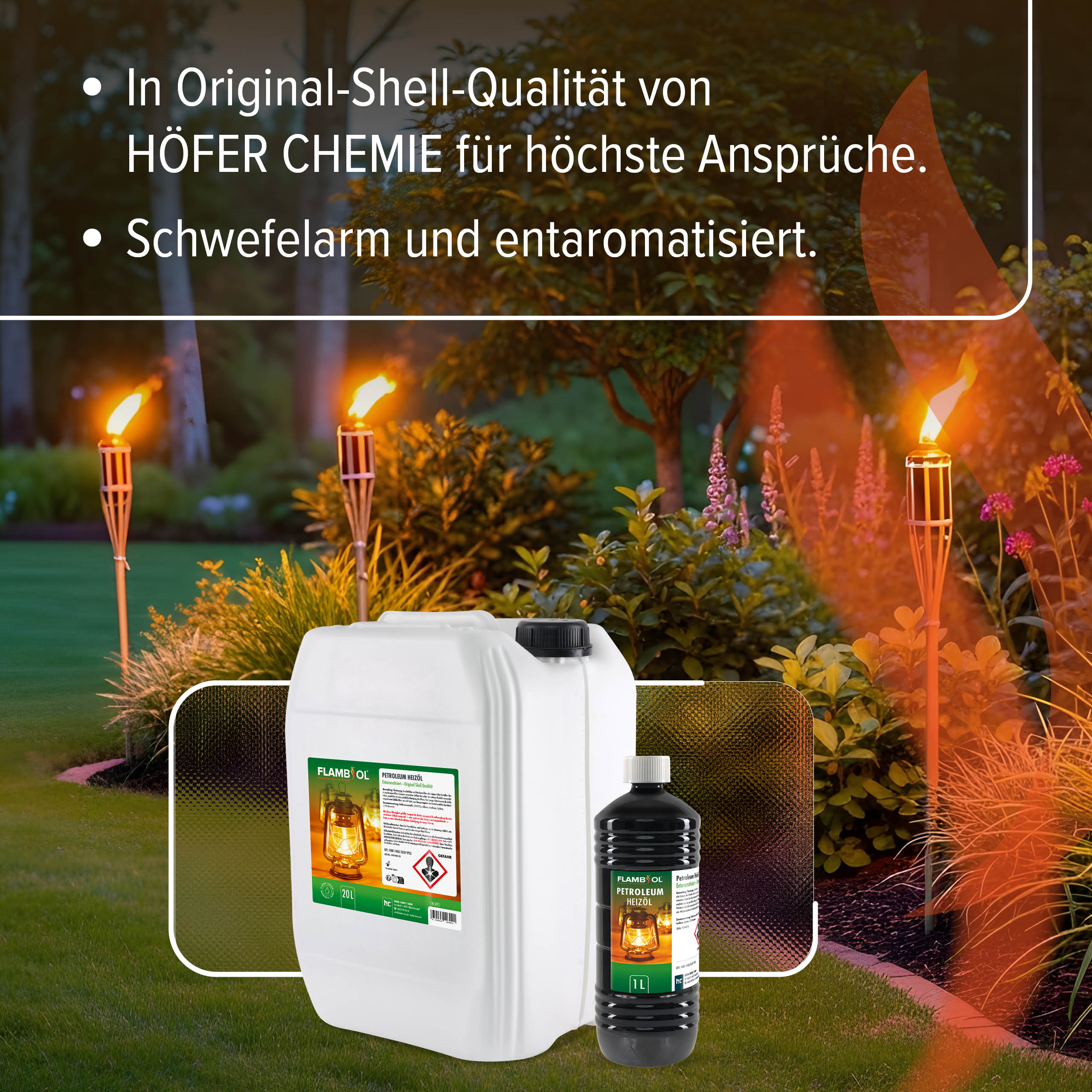 1 L FLAMBIOL® Petroleum Heizöl in Flaschen - Image 4