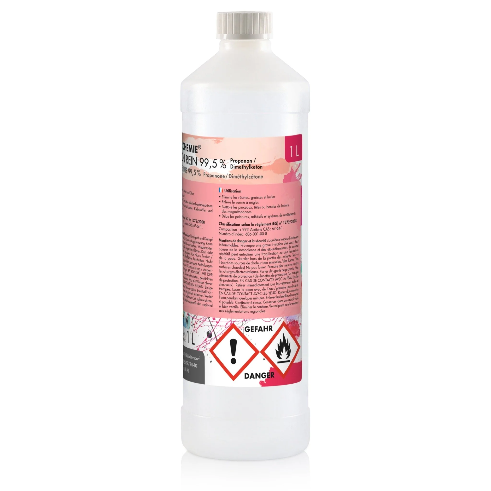 1 L Höfer Chemie® Aceton rein 99,5% in Flaschen - Image 21
