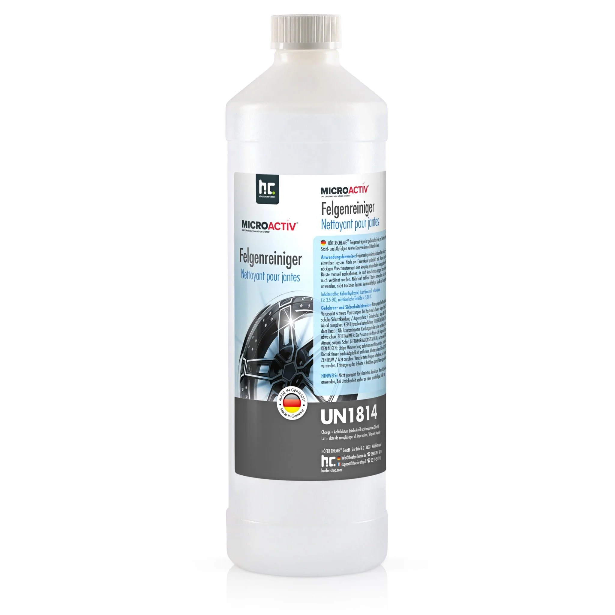 1 L MICROACTIV® Felgenreiniger - anwendungsfertig