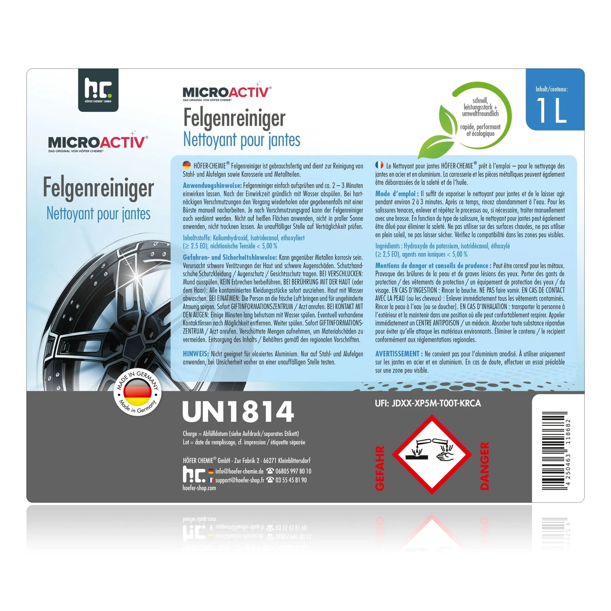 1 L MICROACTIV® Felgenreiniger - anwendungsfertig - Image 8