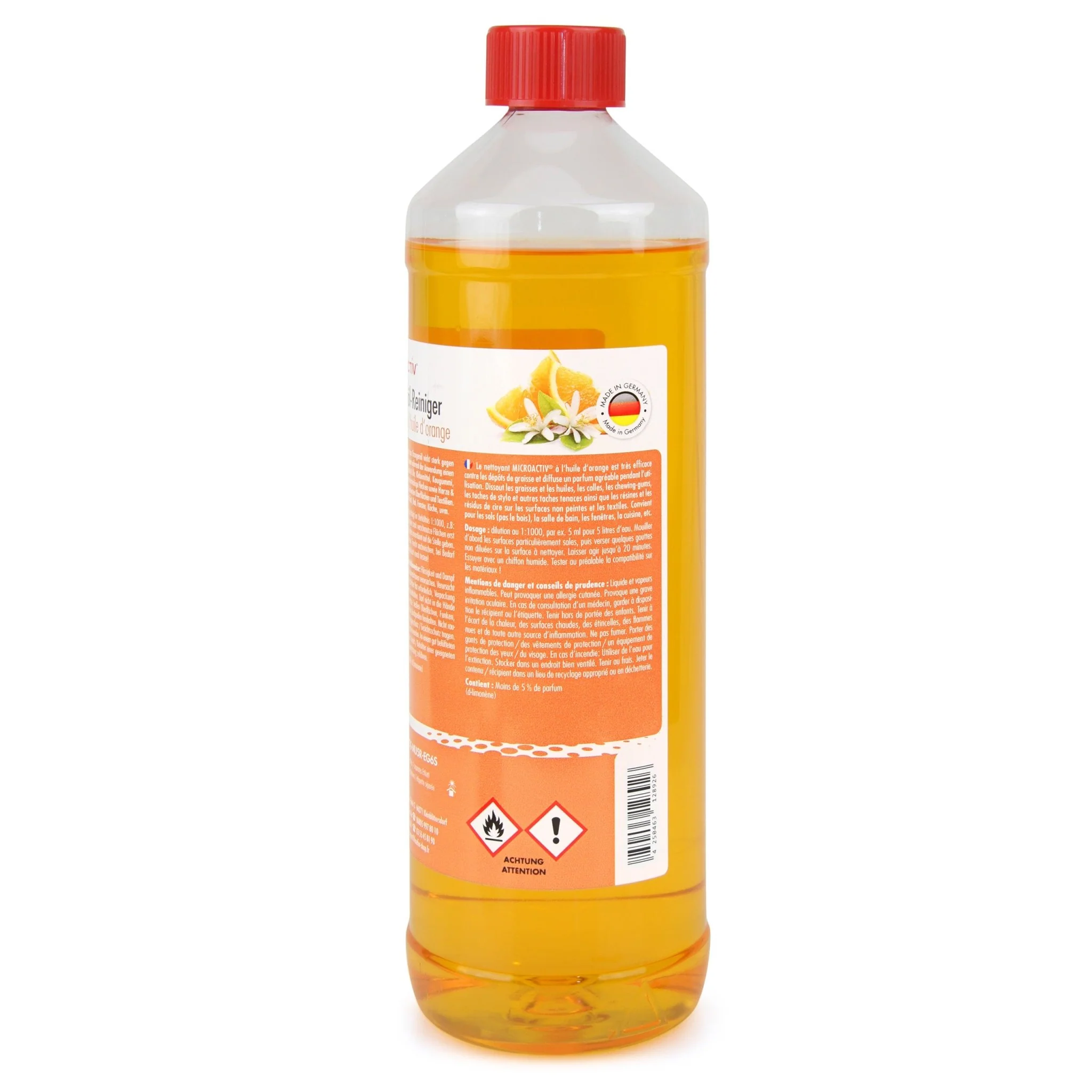 1 L Microactiv® Orangenöl Reiniger Konzentrat - Image 10