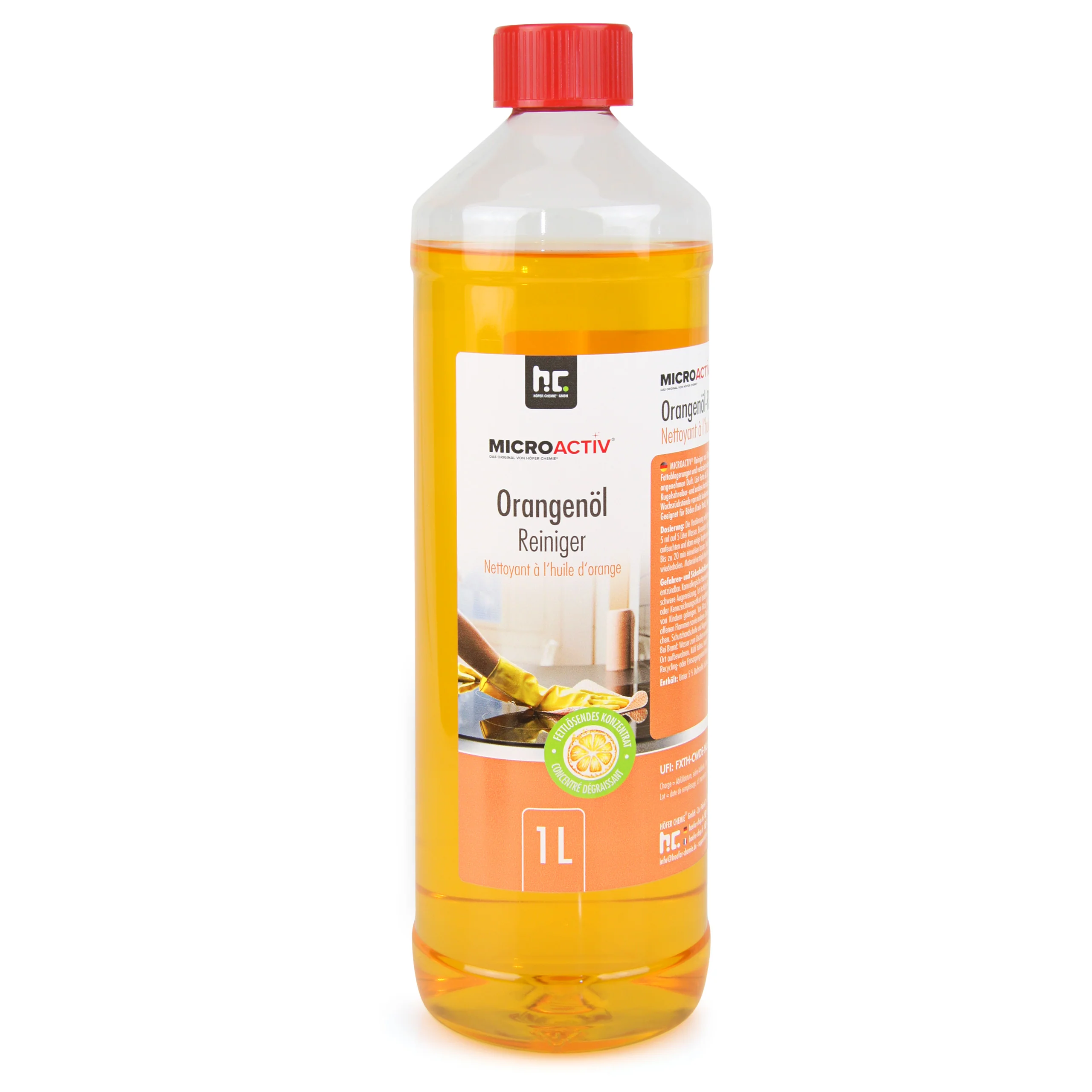 1 L Microactiv® Orangenöl Reiniger Konzentrat - Image 8