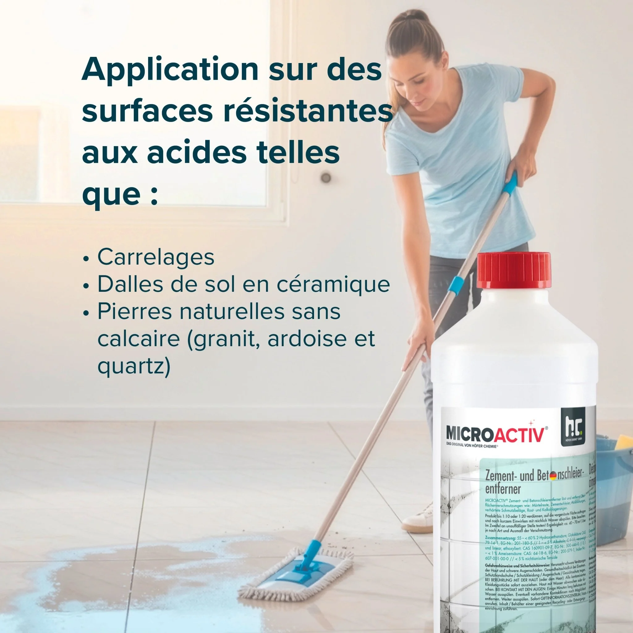 1 L Microactiv® Zement- und Betonschleierentferner in Flaschen - Image 10