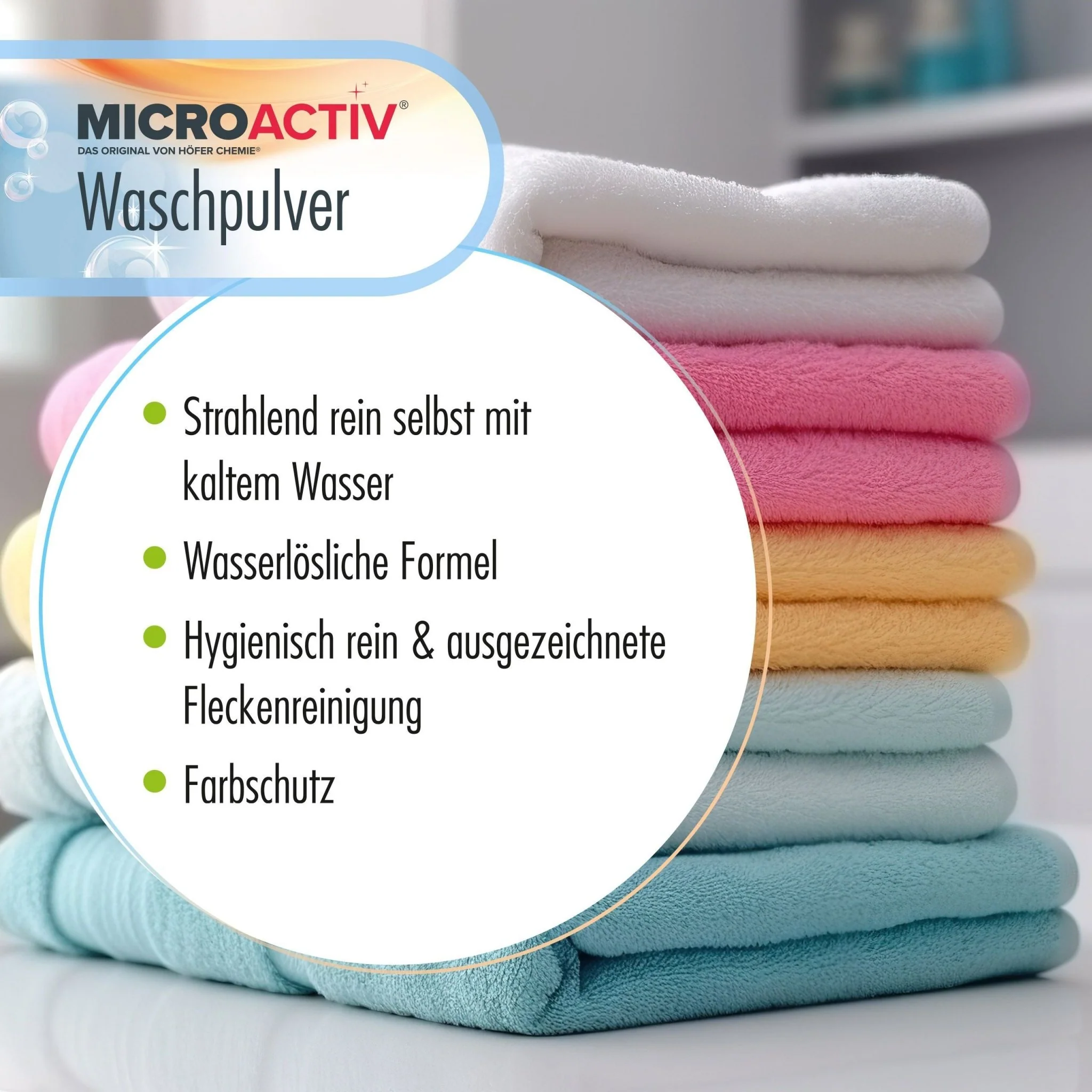 10 kg Microactiv® Waschpulver Vollwaschmittel - Image 4