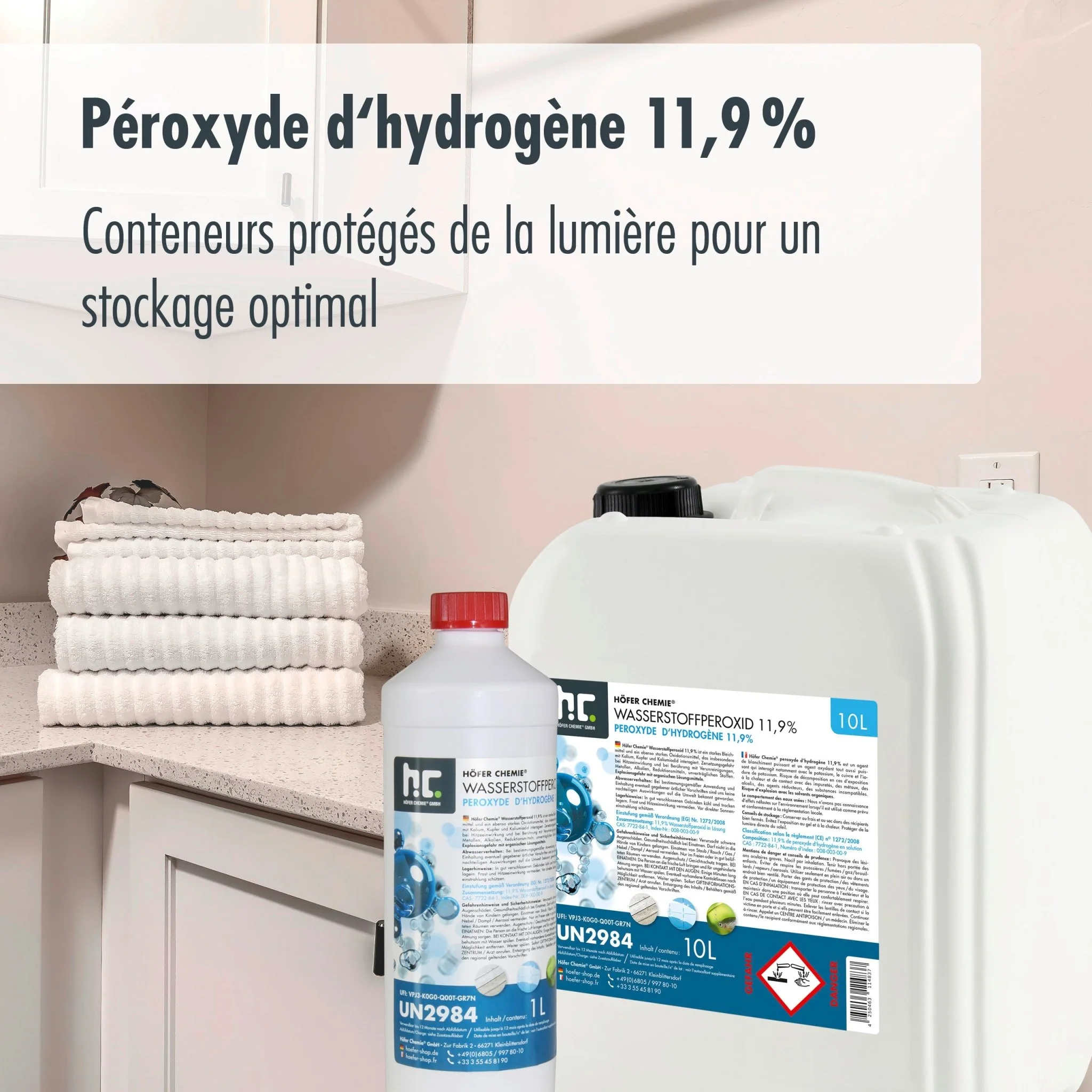 10 L Höfer Chemie® Wasserstoffperoxid 11,9% in Kanister - Image 25
