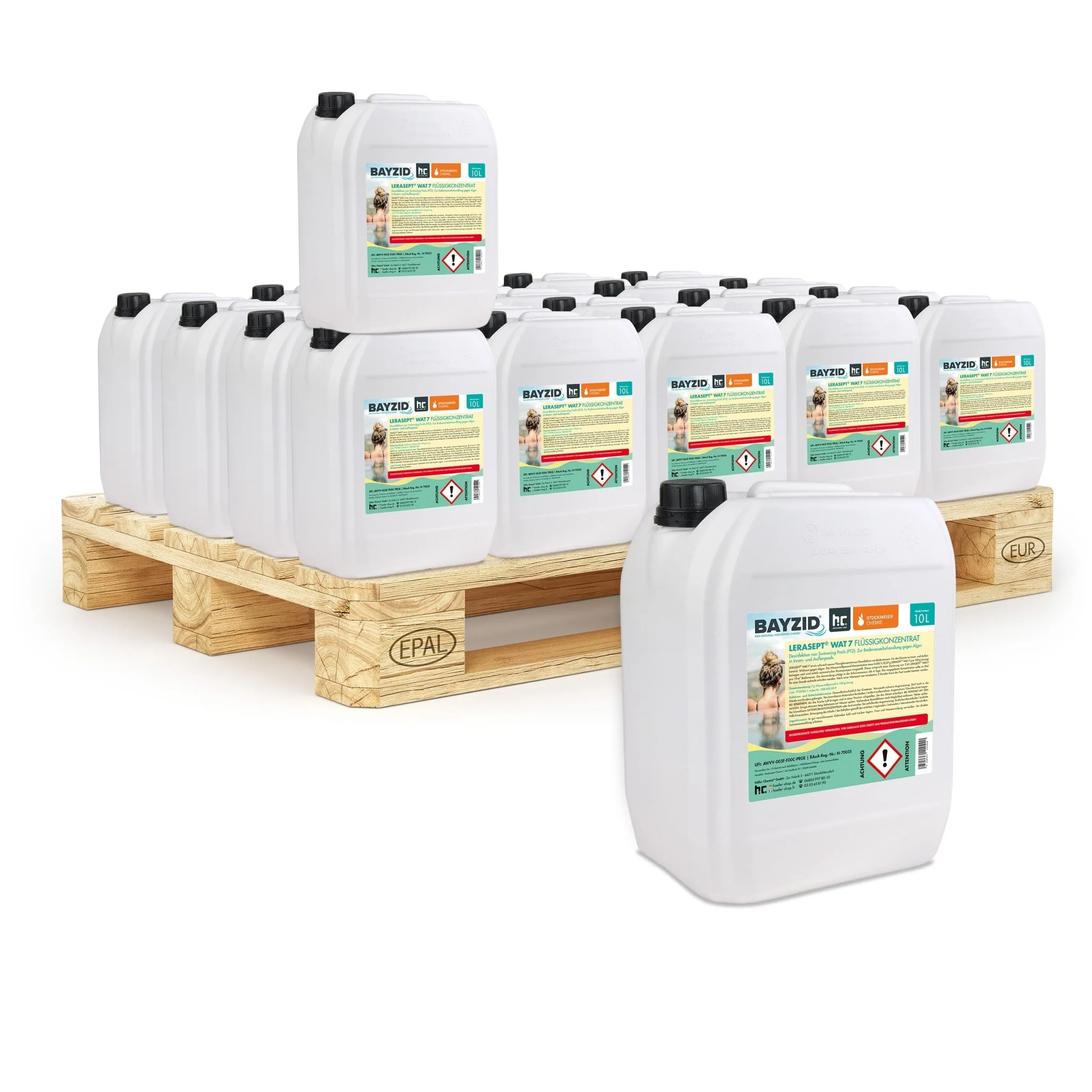 10 L Lerasept® WAT 7 Aktivsauerstoff für Pool und Whirlpool in Kanister - Image 3