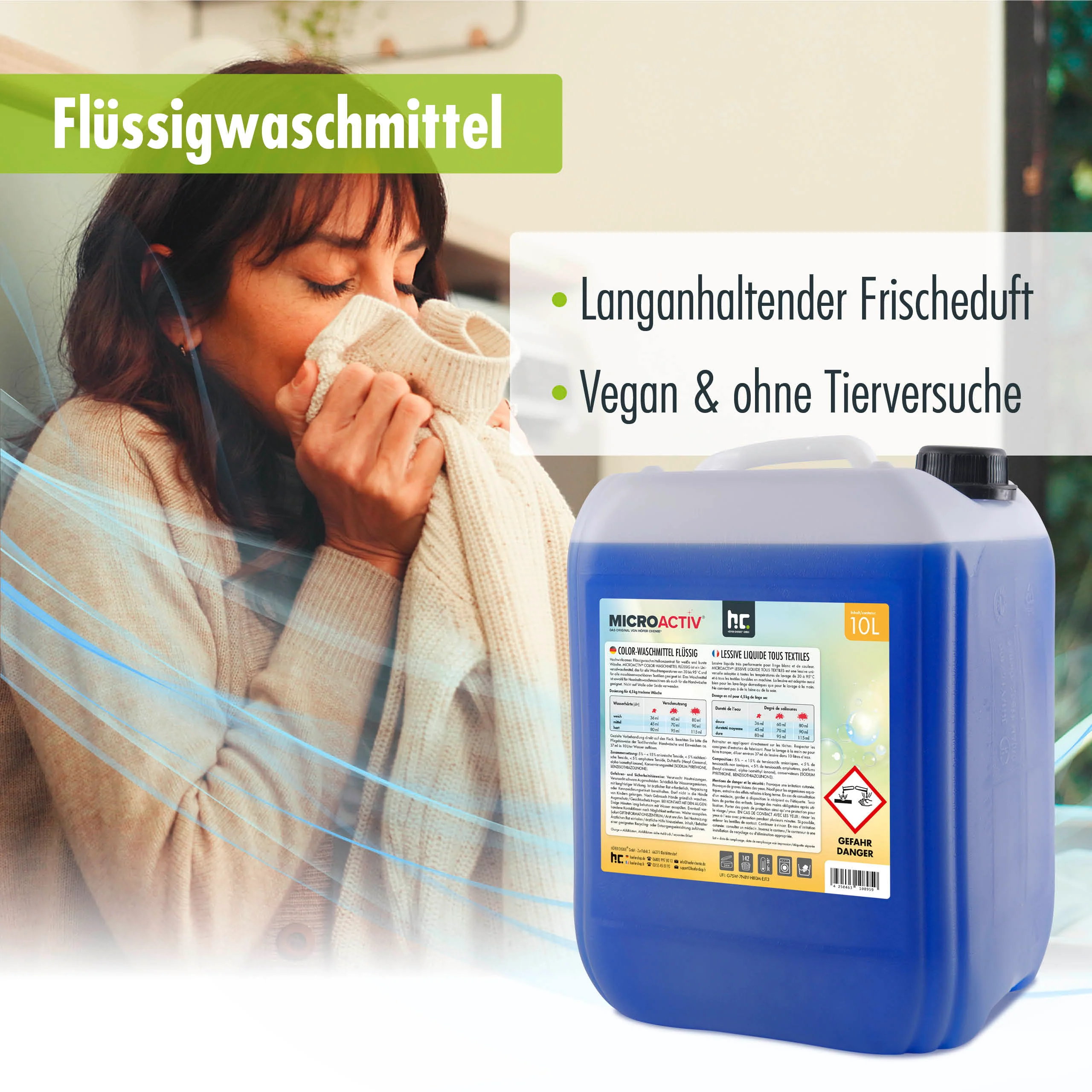 10 L Microactiv® Color Waschmittel flüssig - Image 6