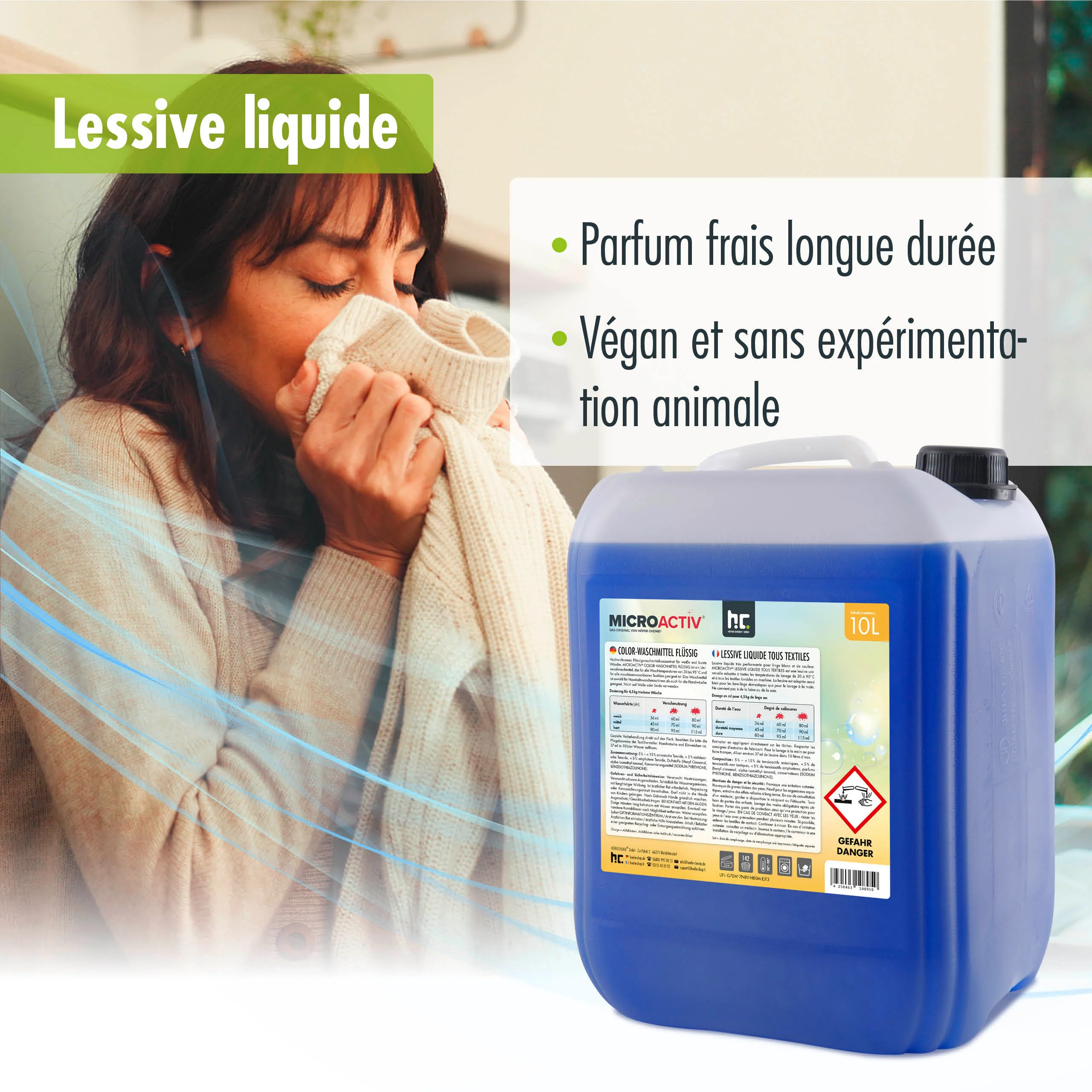 10 L Microactiv® Color Waschmittel flüssig - Image 7