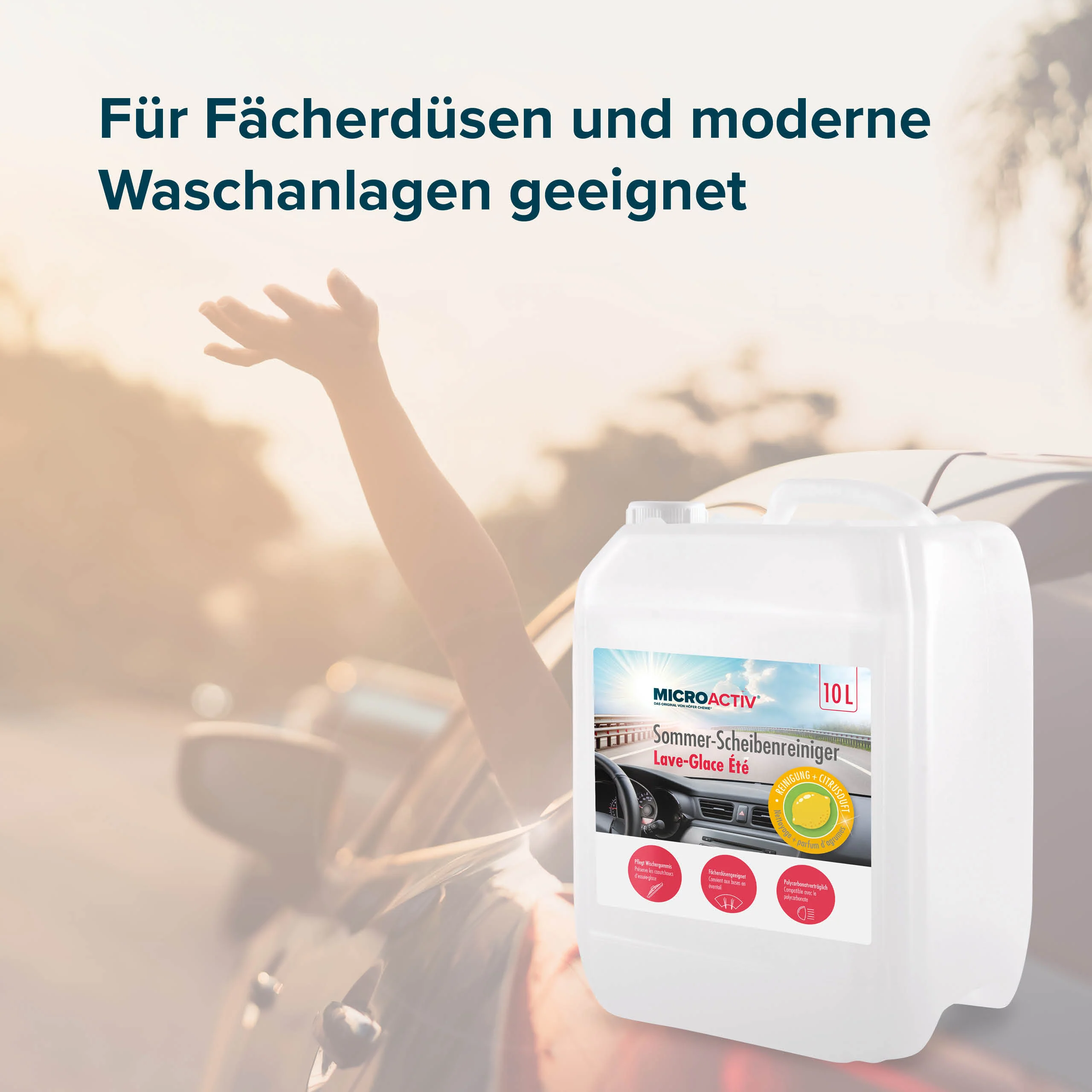 10 L MICROACTIV® Sommer-Scheibenreiniger – anwendungsfertig - Image 6