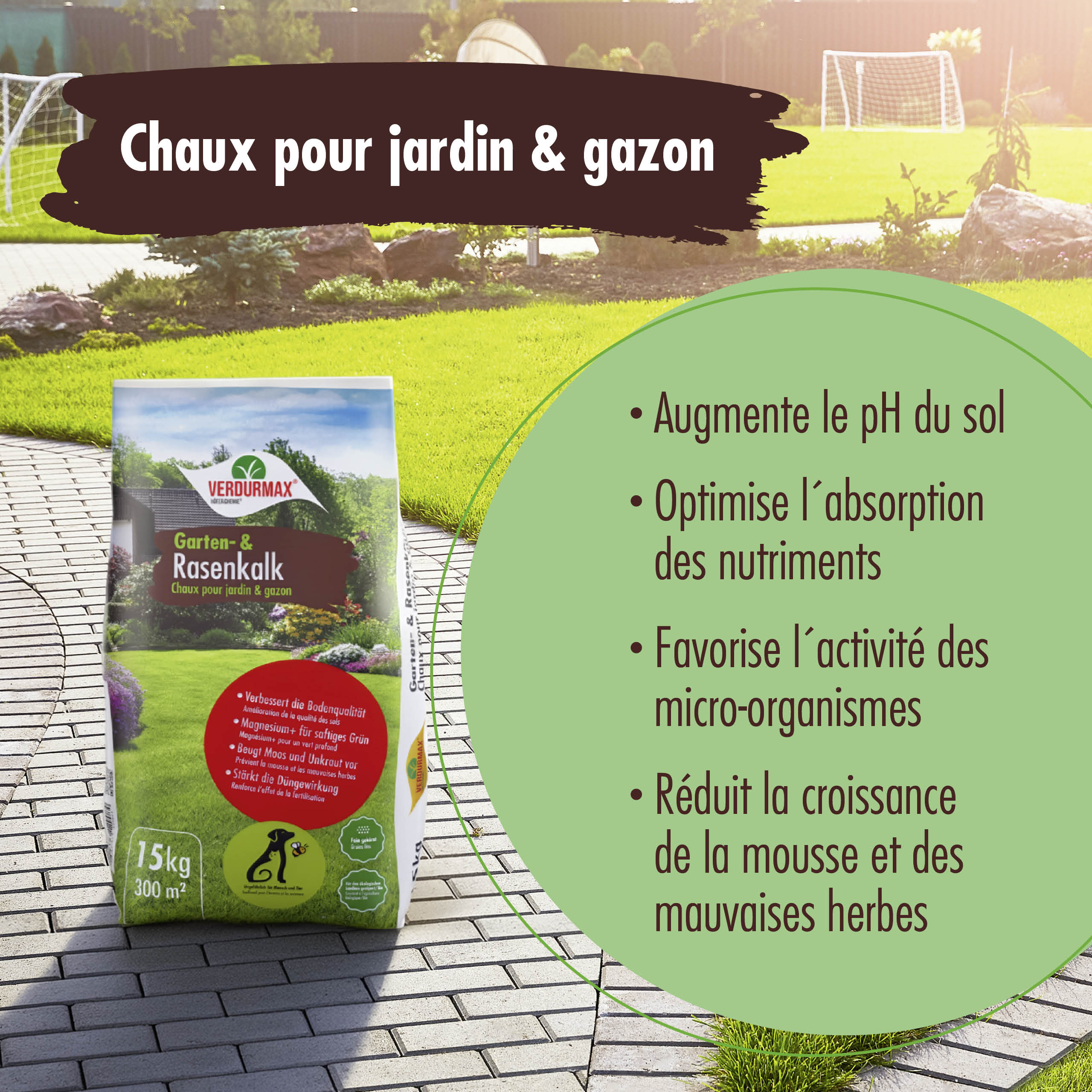 15 kg VERDURMAX® Garten- und Rasenkalk - Image 7