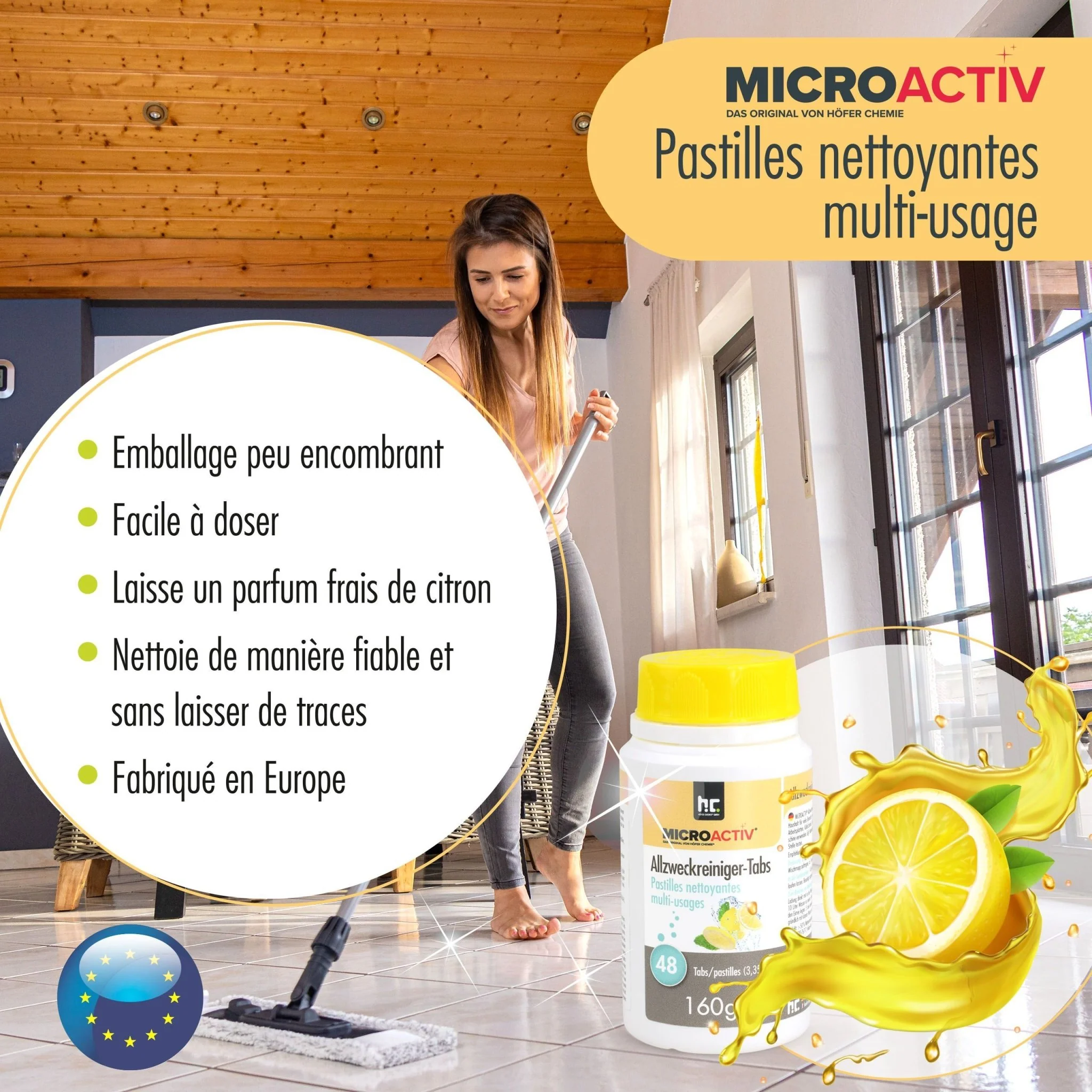 160 g Microactiv® Allzweckreiniger Tabs - Image 3