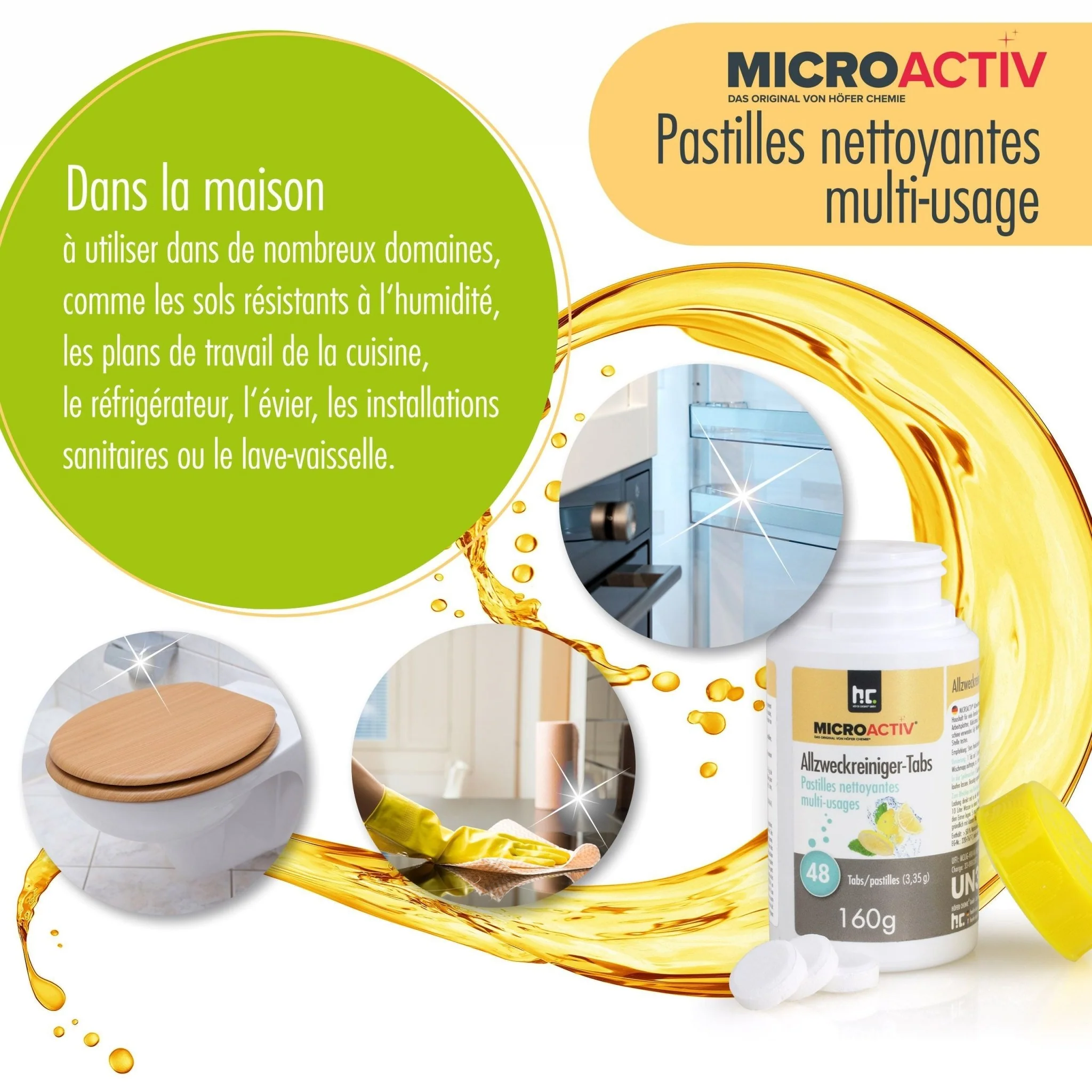 160 g Microactiv® Allzweckreiniger Tabs - Image 5