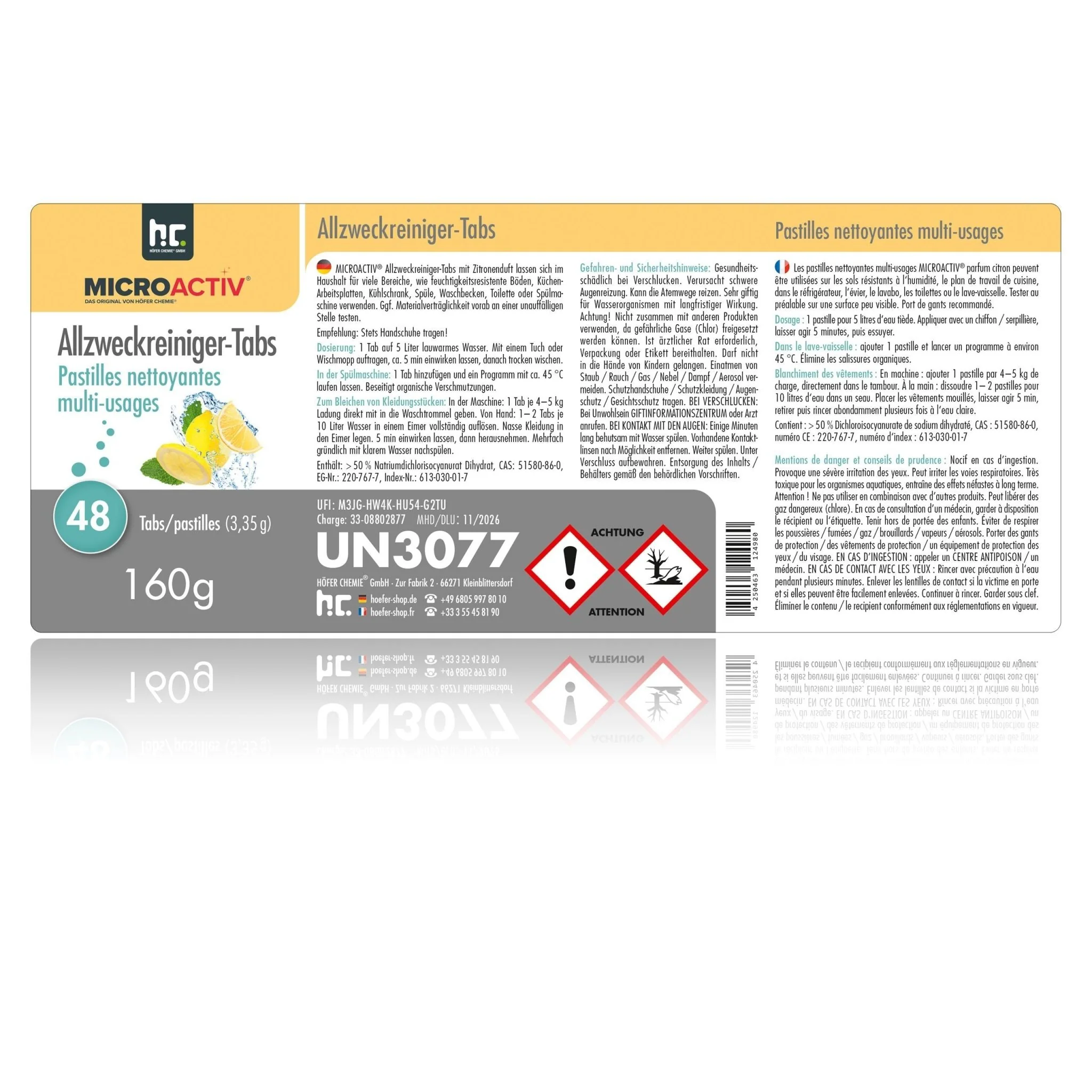 160 g Microactiv® Allzweckreiniger Tabs - Image 7