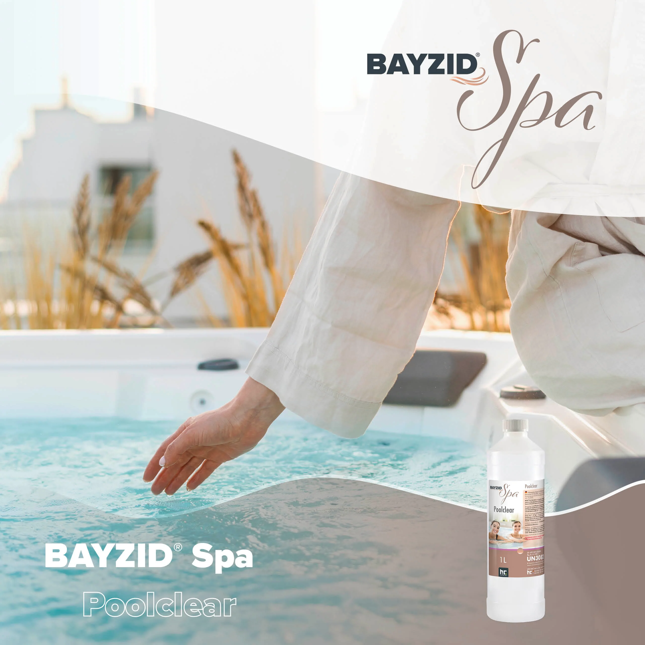 1L BAYZID® SPA Poolclear Trübungsbeseitigung - Image 2