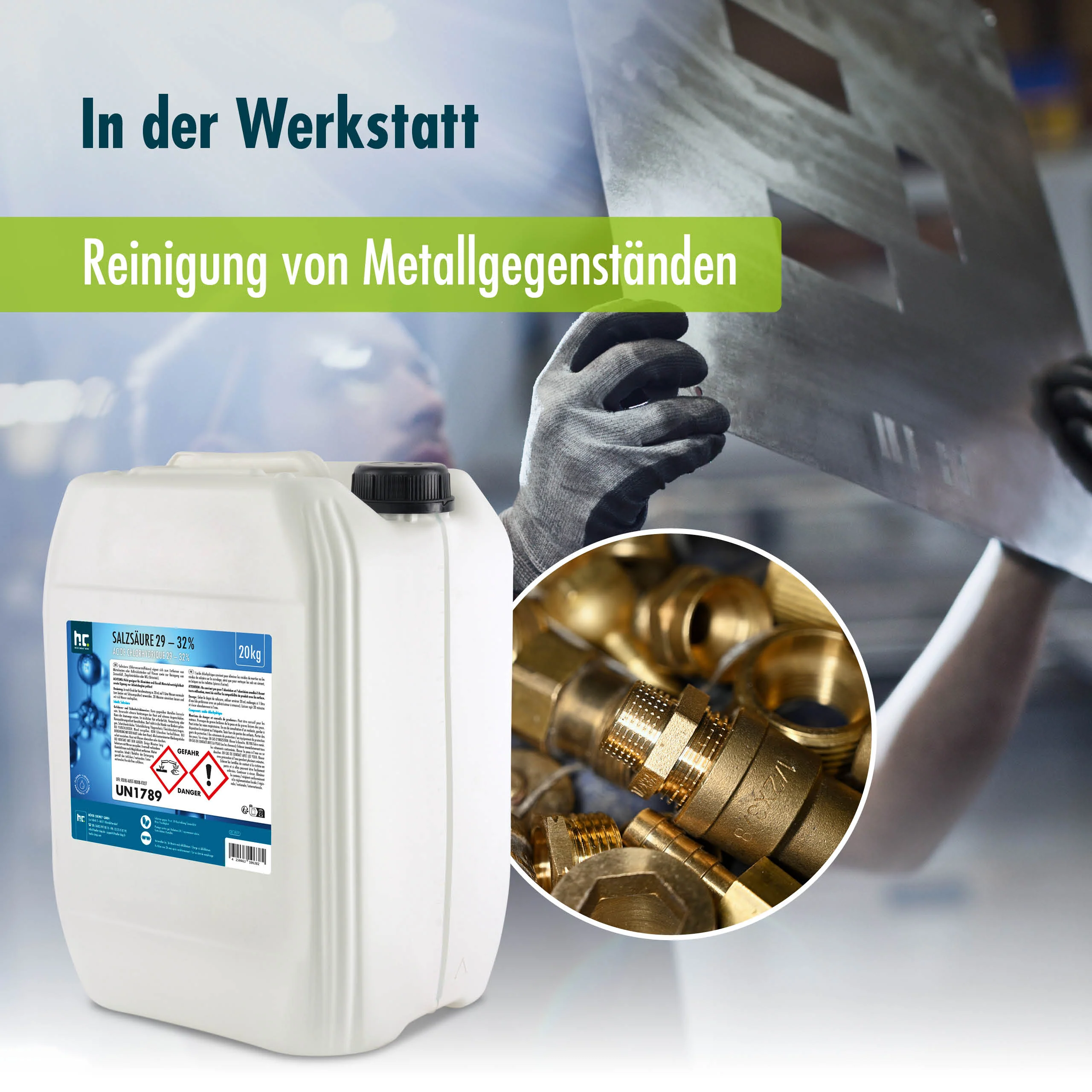 20 kg Höfer Chemie® Salzsäure 29-32% - Image 11