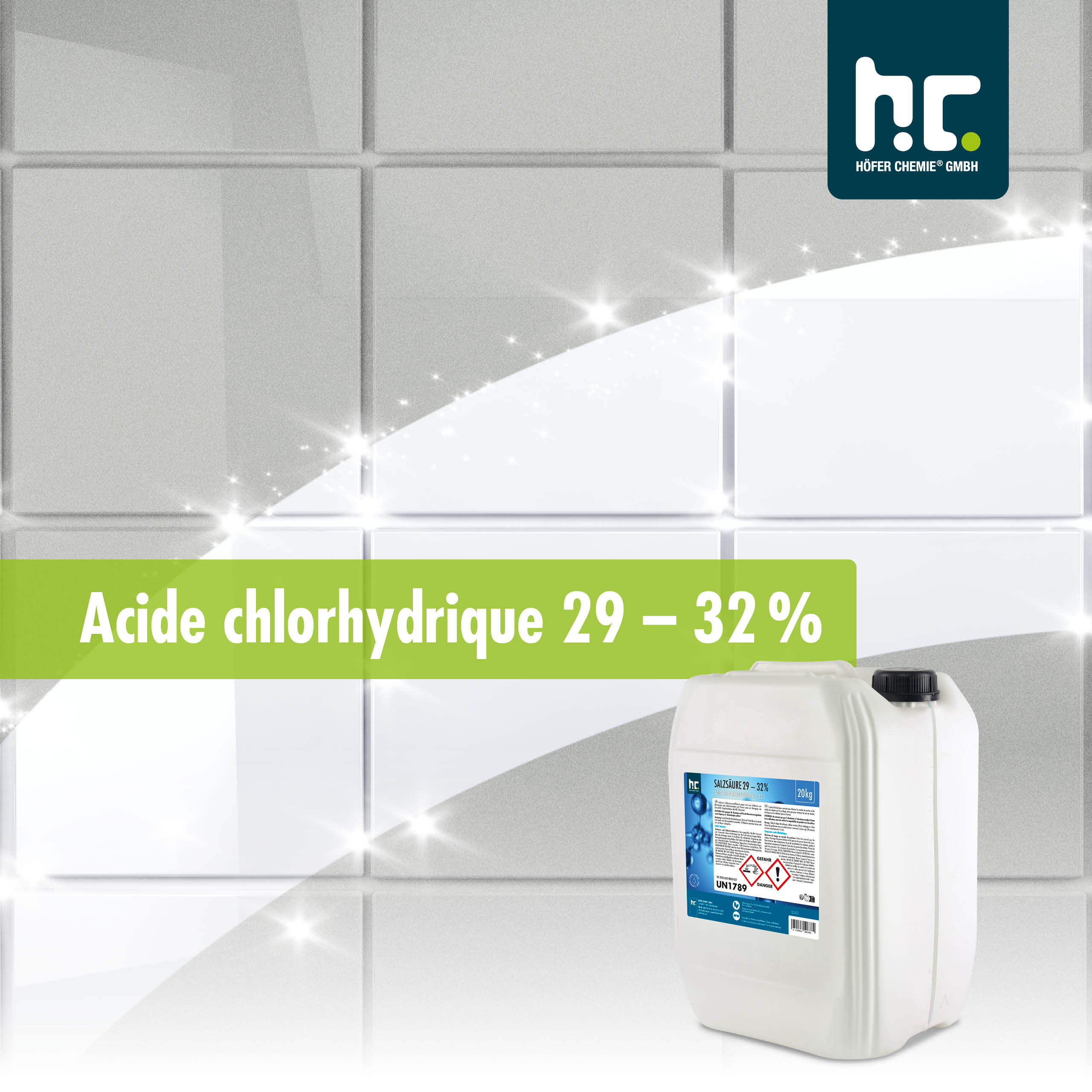 20 kg Höfer Chemie® Salzsäure 29-32% - Image 12