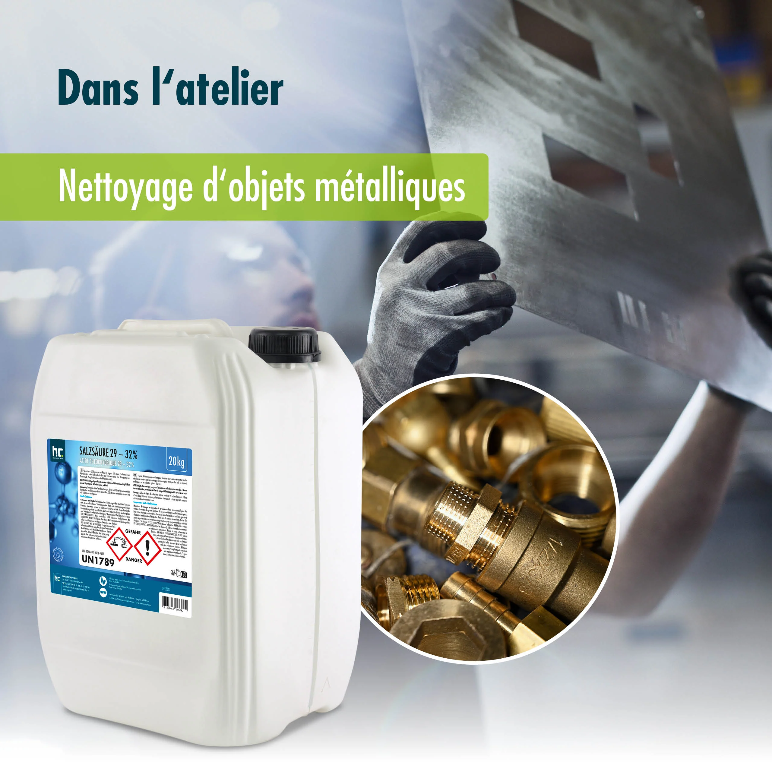 20 kg Höfer Chemie® Salzsäure 29-32% - Image 17