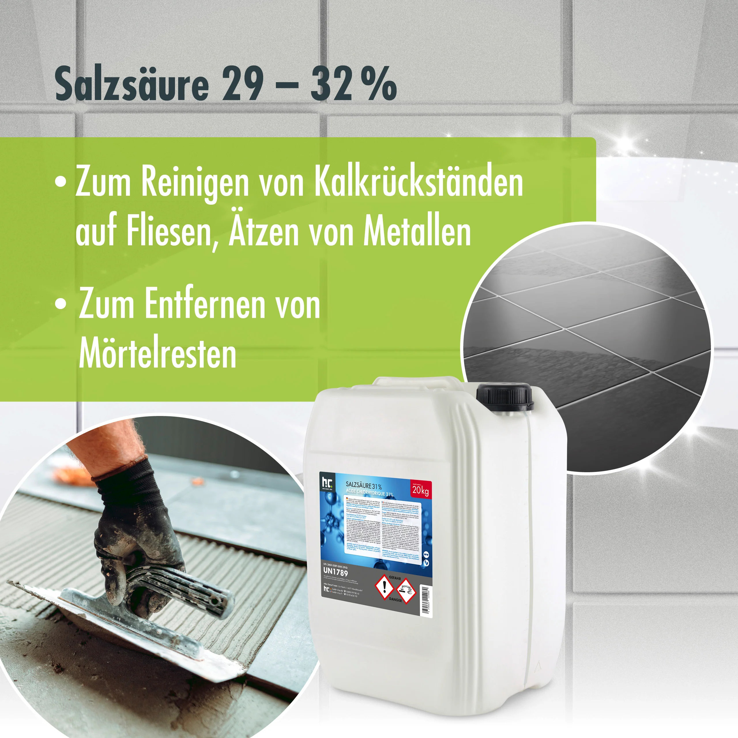 20 kg Höfer Chemie® Salzsäure 29-32% - Image 23