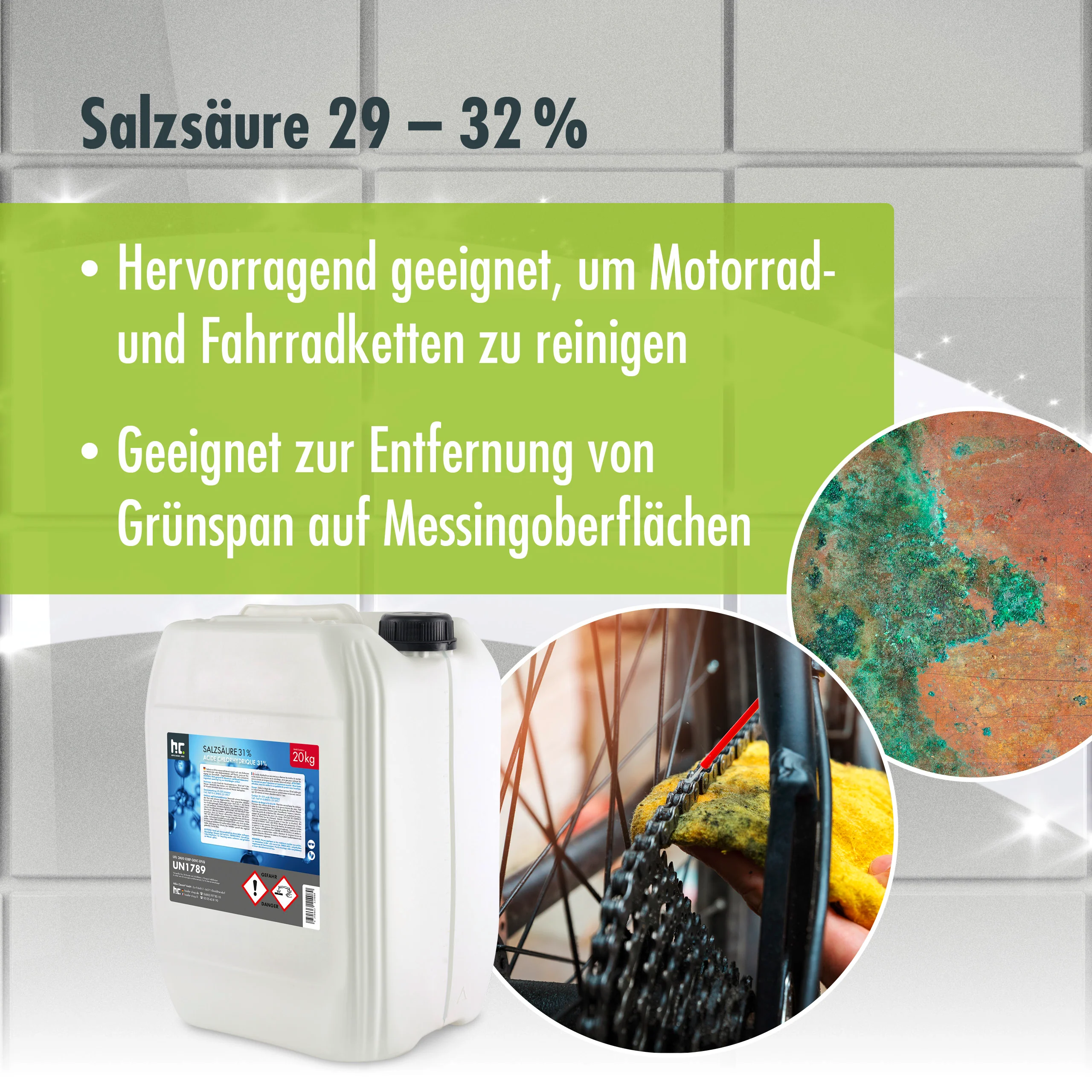 20 kg Höfer Chemie® Salzsäure 29-32% - Image 25