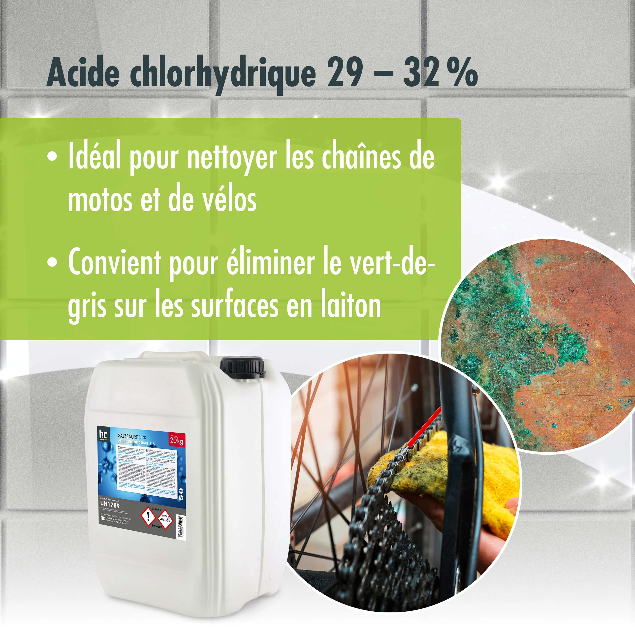20 kg Höfer Chemie® Salzsäure 29-32% - Image 26