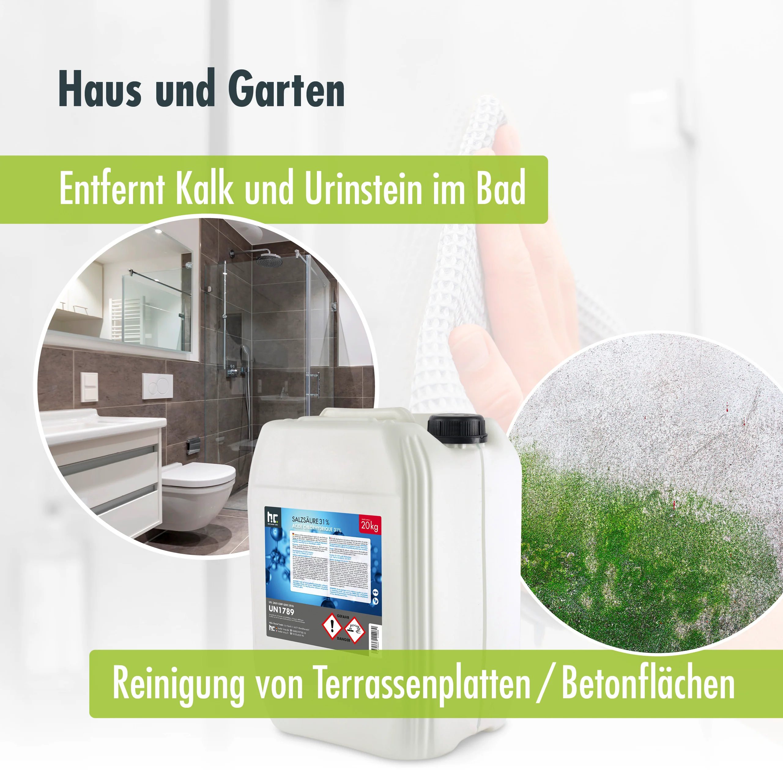 20 kg Höfer Chemie® Salzsäure 29-32% - Image 28