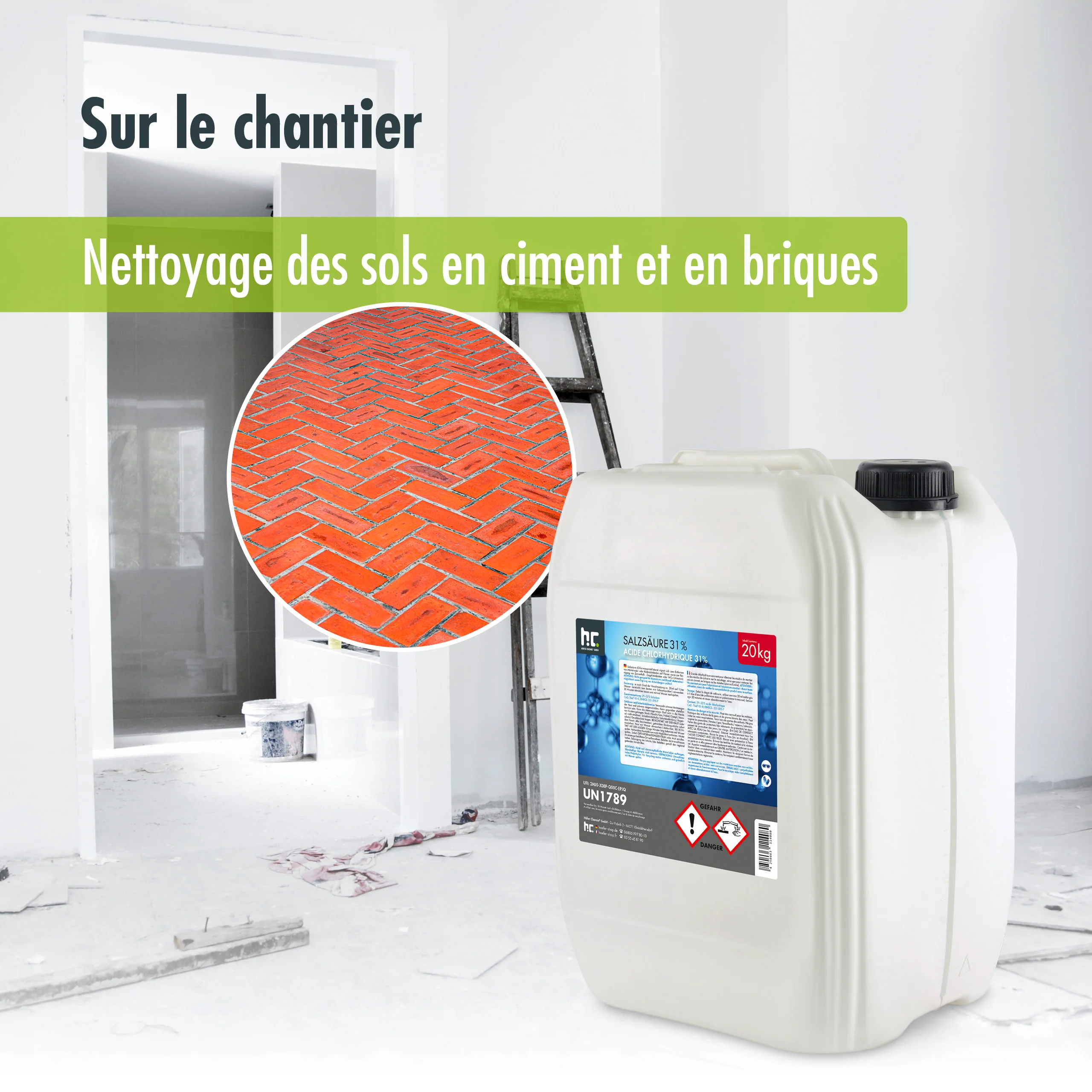 20 kg Höfer Chemie® Salzsäure 29-32% - Image 30