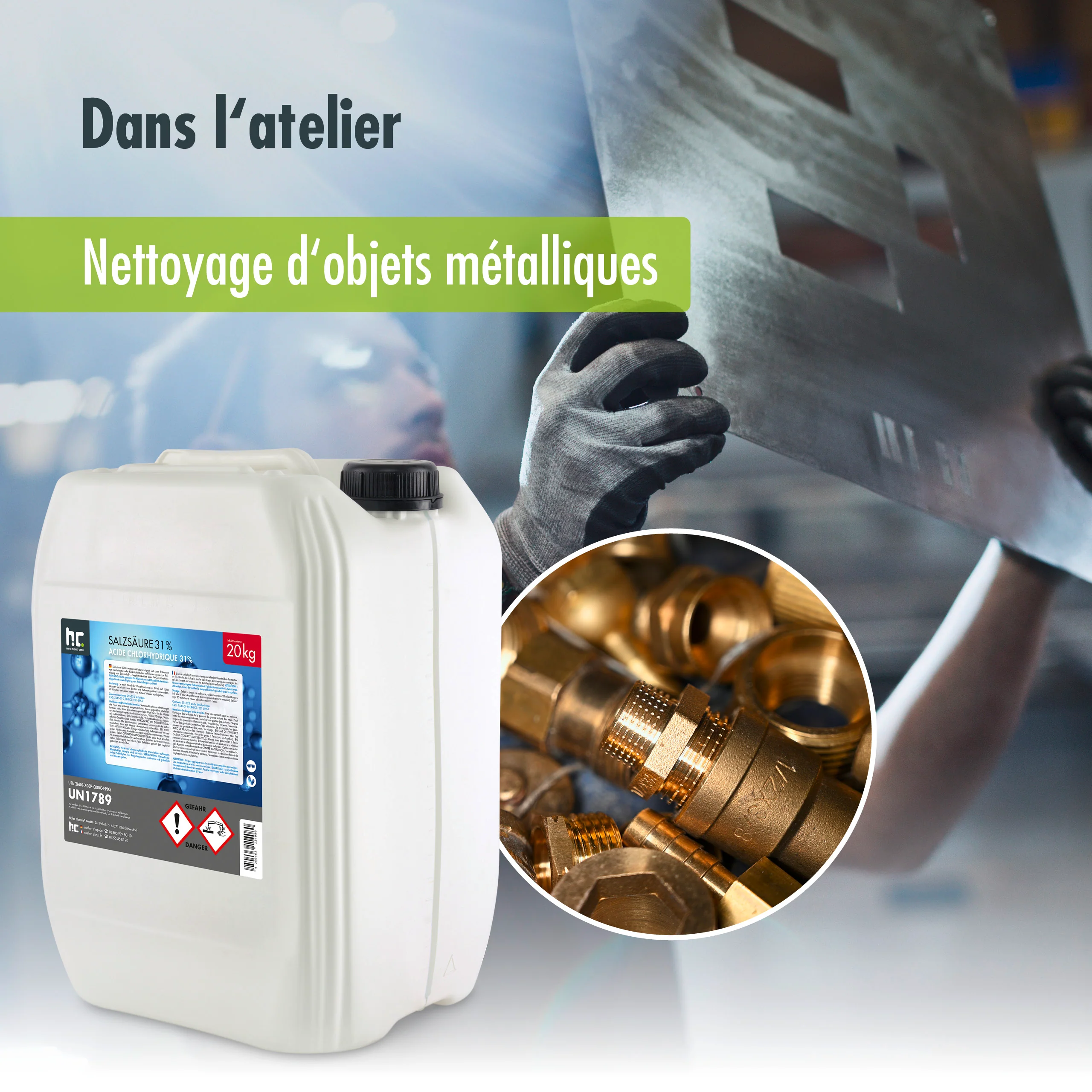 20 kg Höfer Chemie® Salzsäure 29-32% - Image 31
