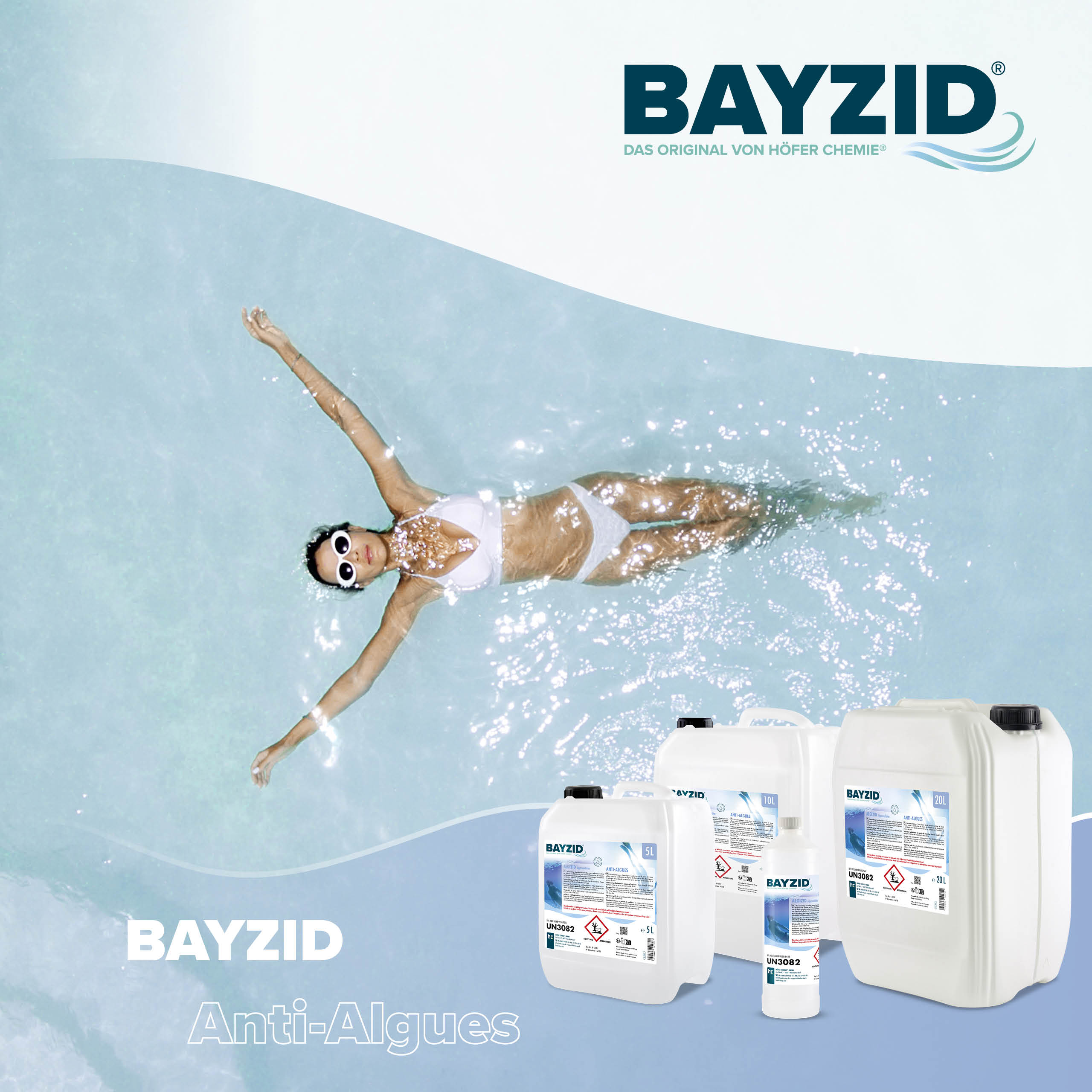 20 L BAYZID® Algizid Algenverhütung für Pools in Kanister - Image 6