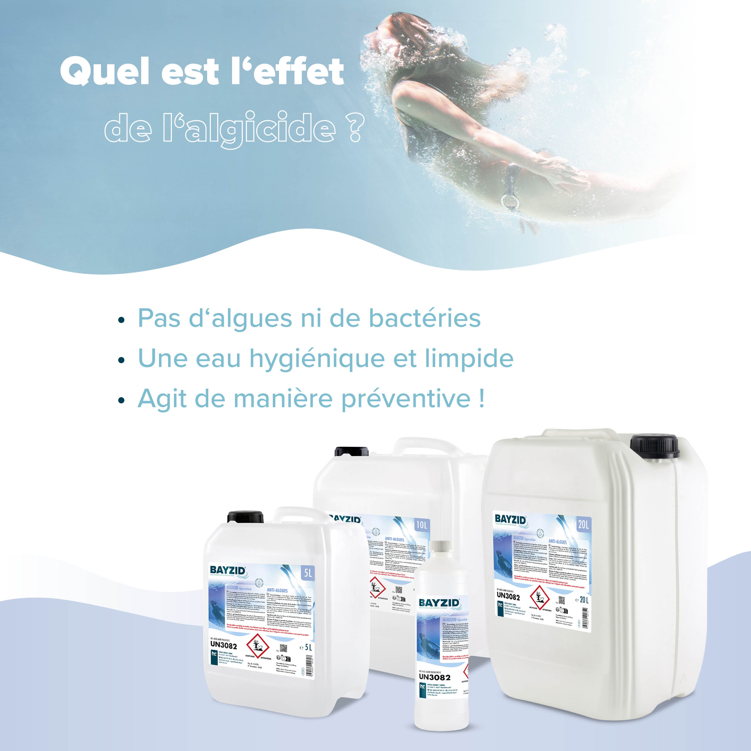 20 L BAYZID® Algizid Algenverhütung für Pools in Kanister - Image 7