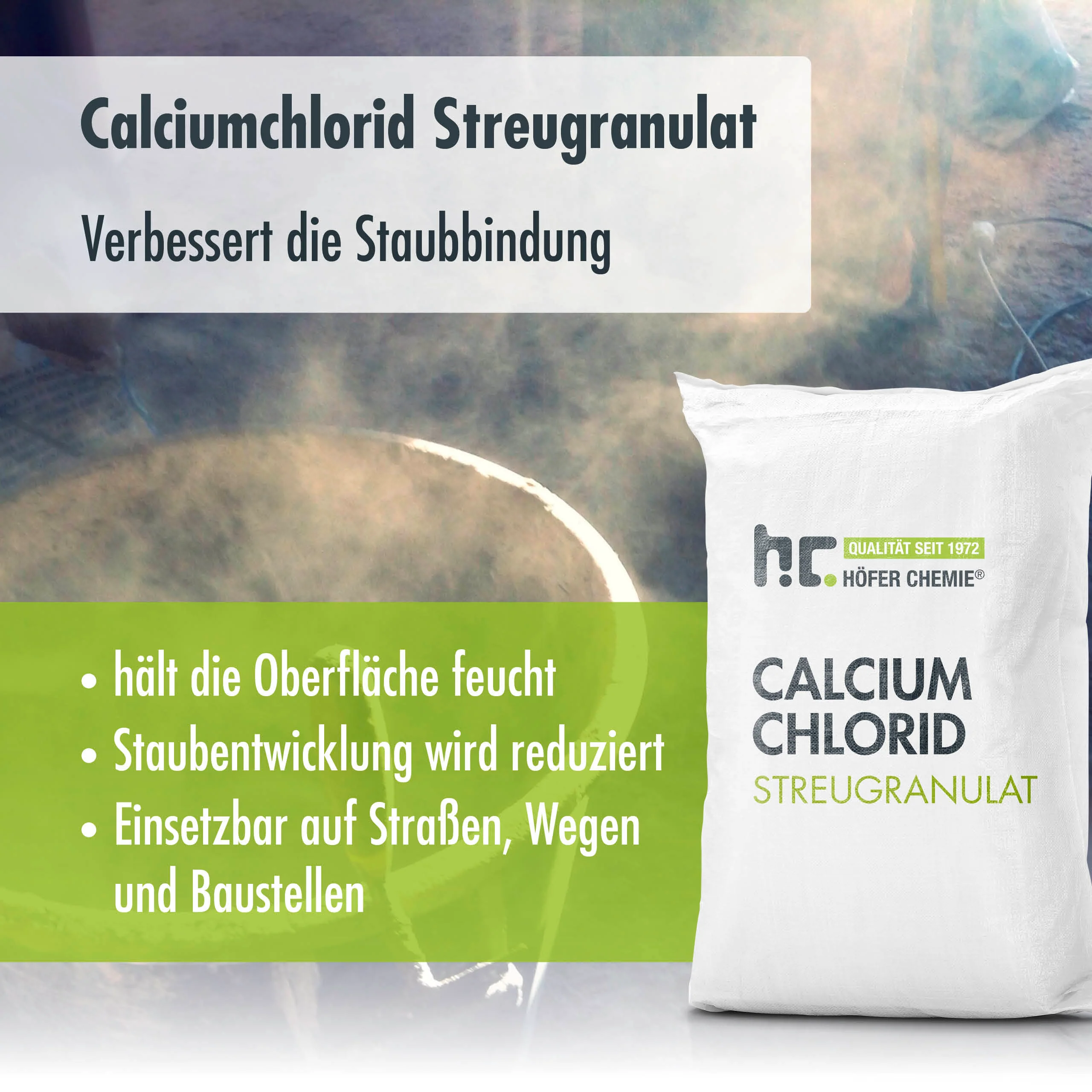 25 kg Höfer Chemie® Calciumchlorid Streugranulat / Flakes - Image 12