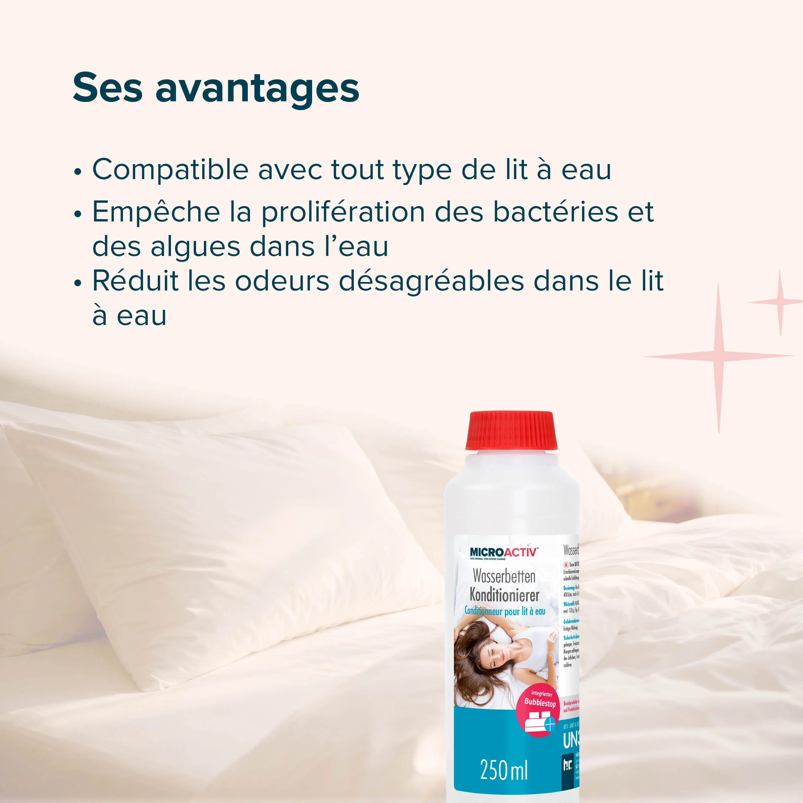 250 ml Microactiv® Konditionierer für Wasserbetten in Flasche - Image 8