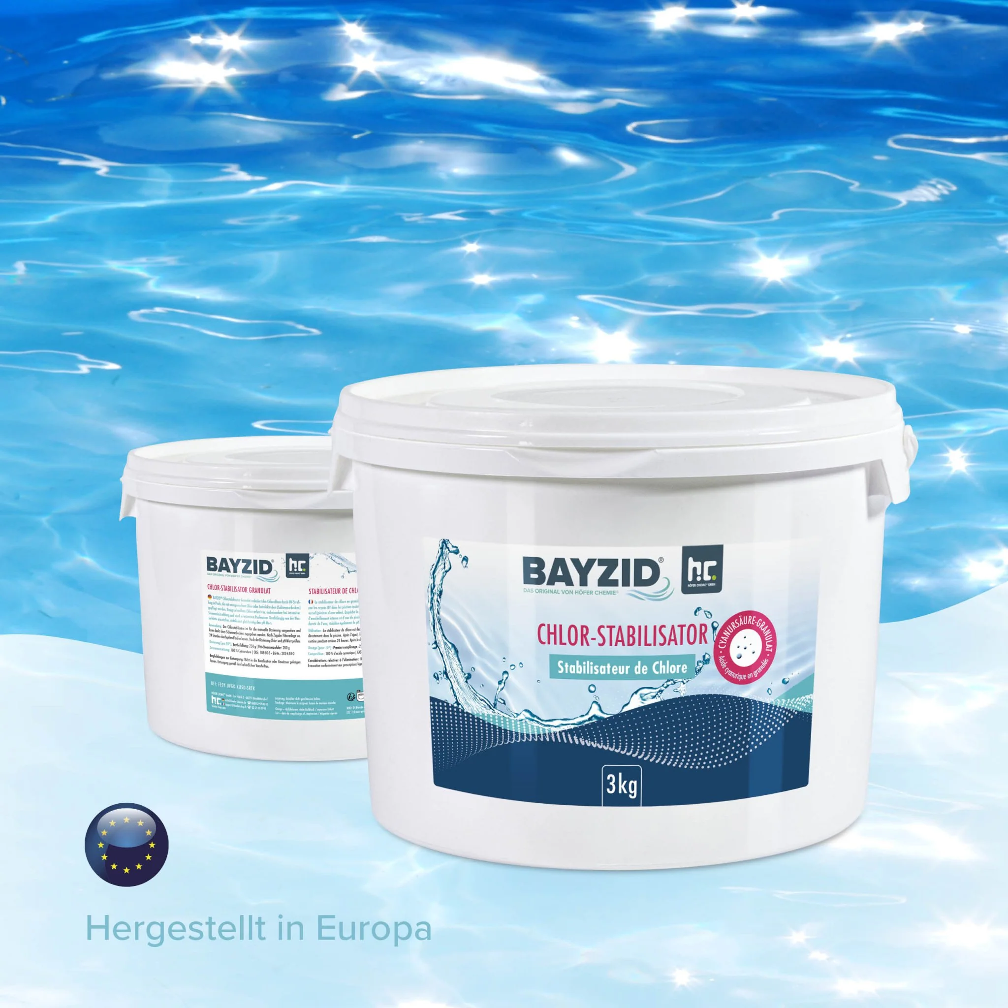 3 kg BAYZID® Chlor Stabilisator Granulat (Cyanursäure) - Image 6