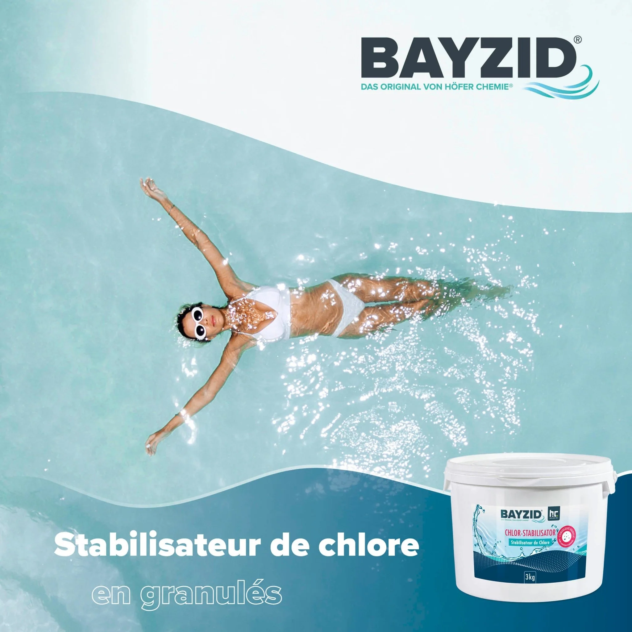 3 kg BAYZID® Chlor Stabilisator Granulat (Cyanursäure) - Image 9