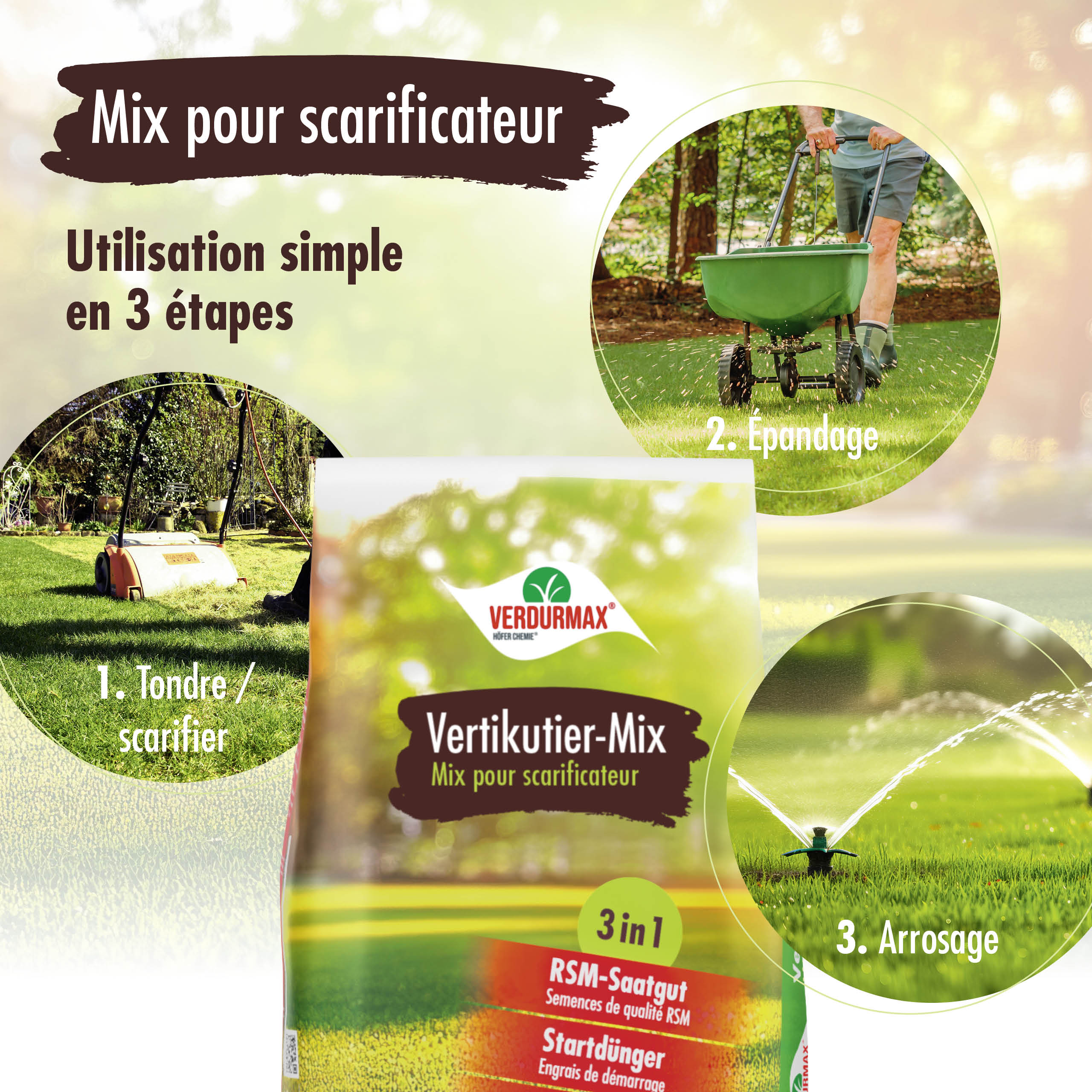 4 kg VERDURMAX® Vertikutier-Mix 3in1 - Image 5