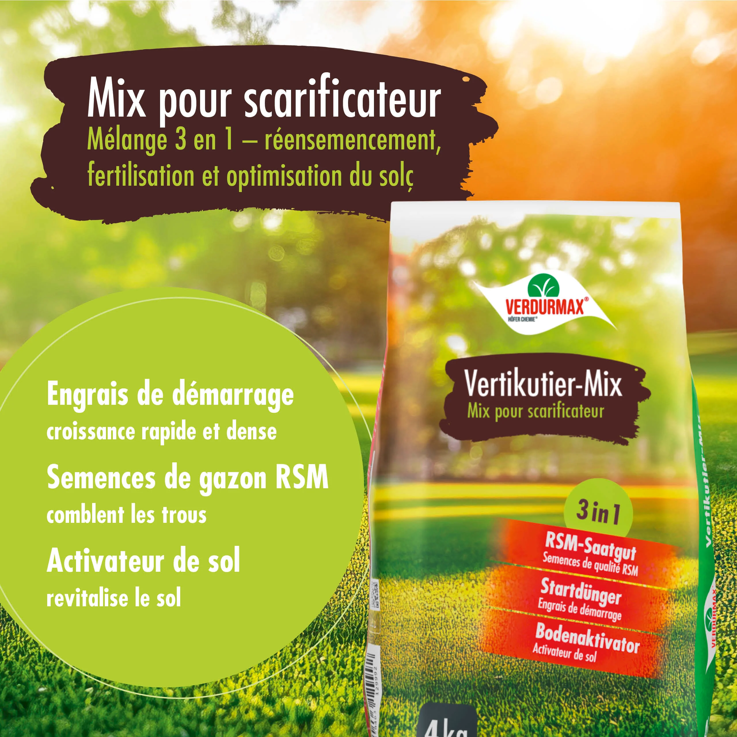 4 kg VERDURMAX® Vertikutier-Mix 3in1 - Image 6